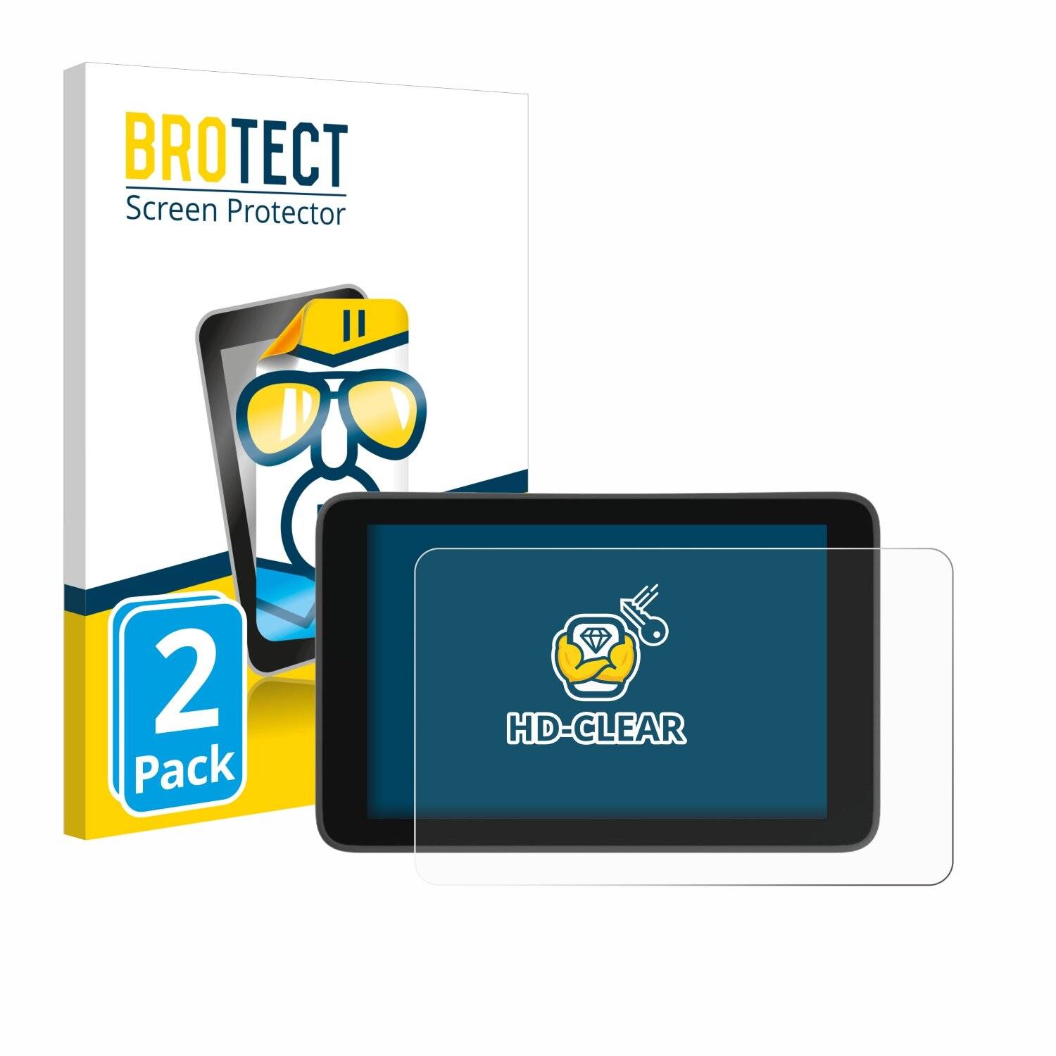 2x BROTECT Displayschutz-Folie für YoloLiv YoloBox