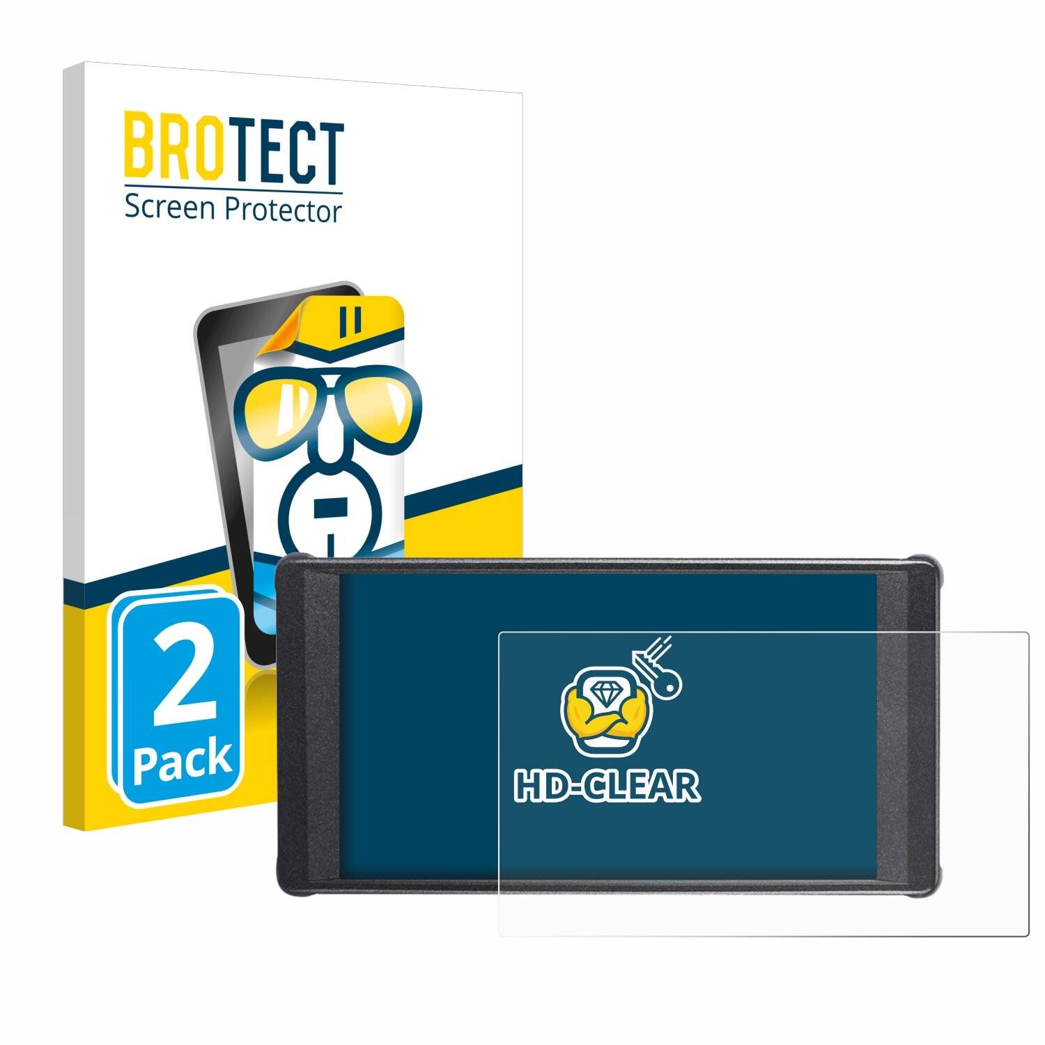 2x BROTECT Displayschutz-Folie für Portkeys