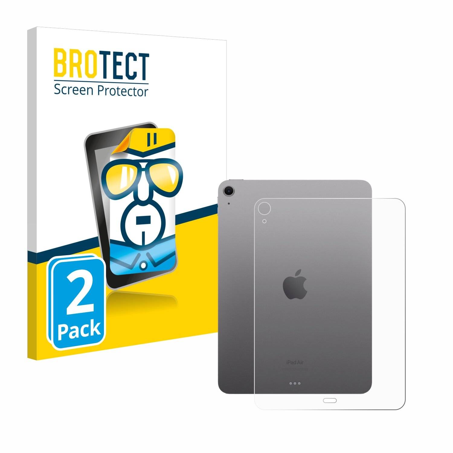 2x BROTECT Displayschutz-Folie für Apple iPad Air 11 WiFi Cellular 2024