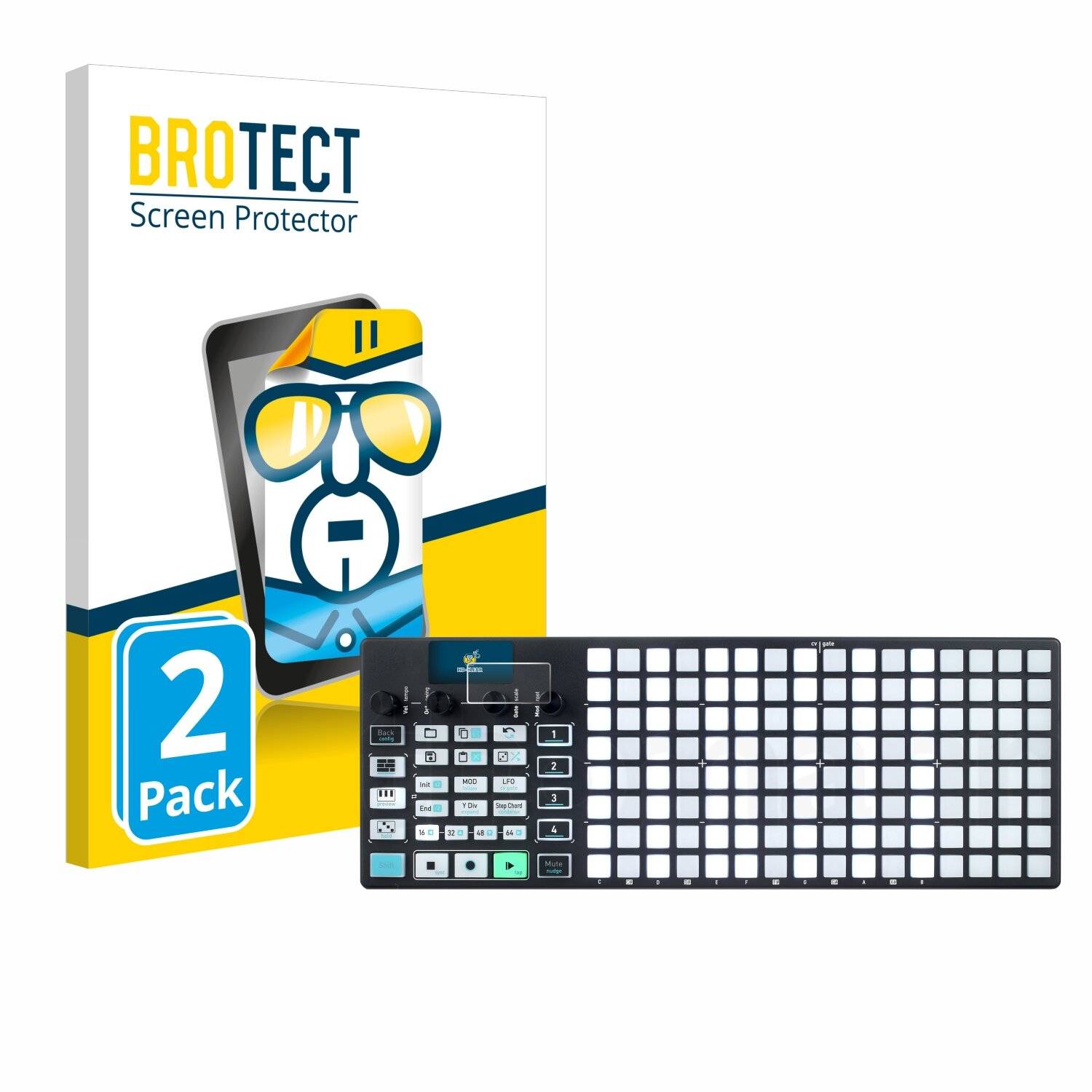2x BROTECT Displayschutz-Folie für OXI Instruments