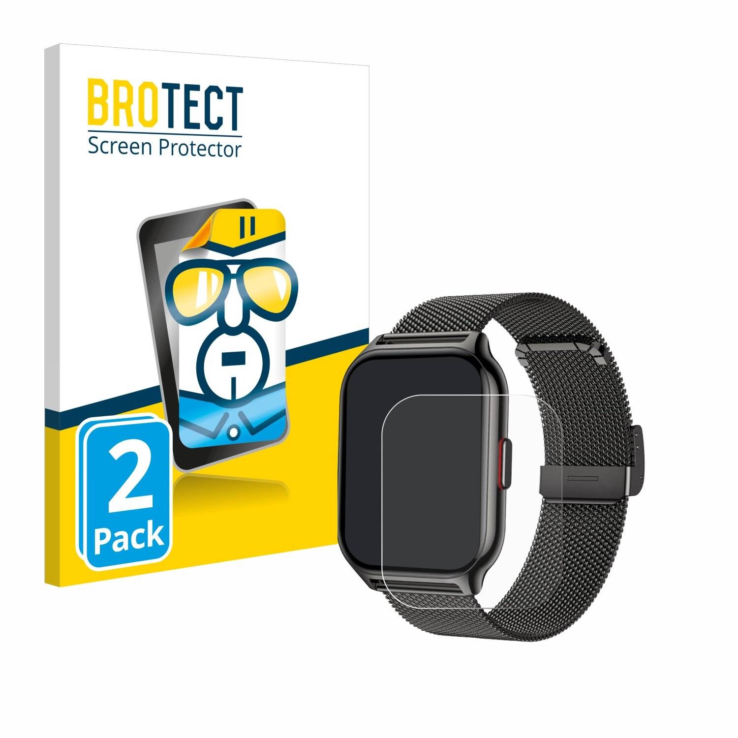 2x BROTECT Displayschutz-Folie für Narcid P95