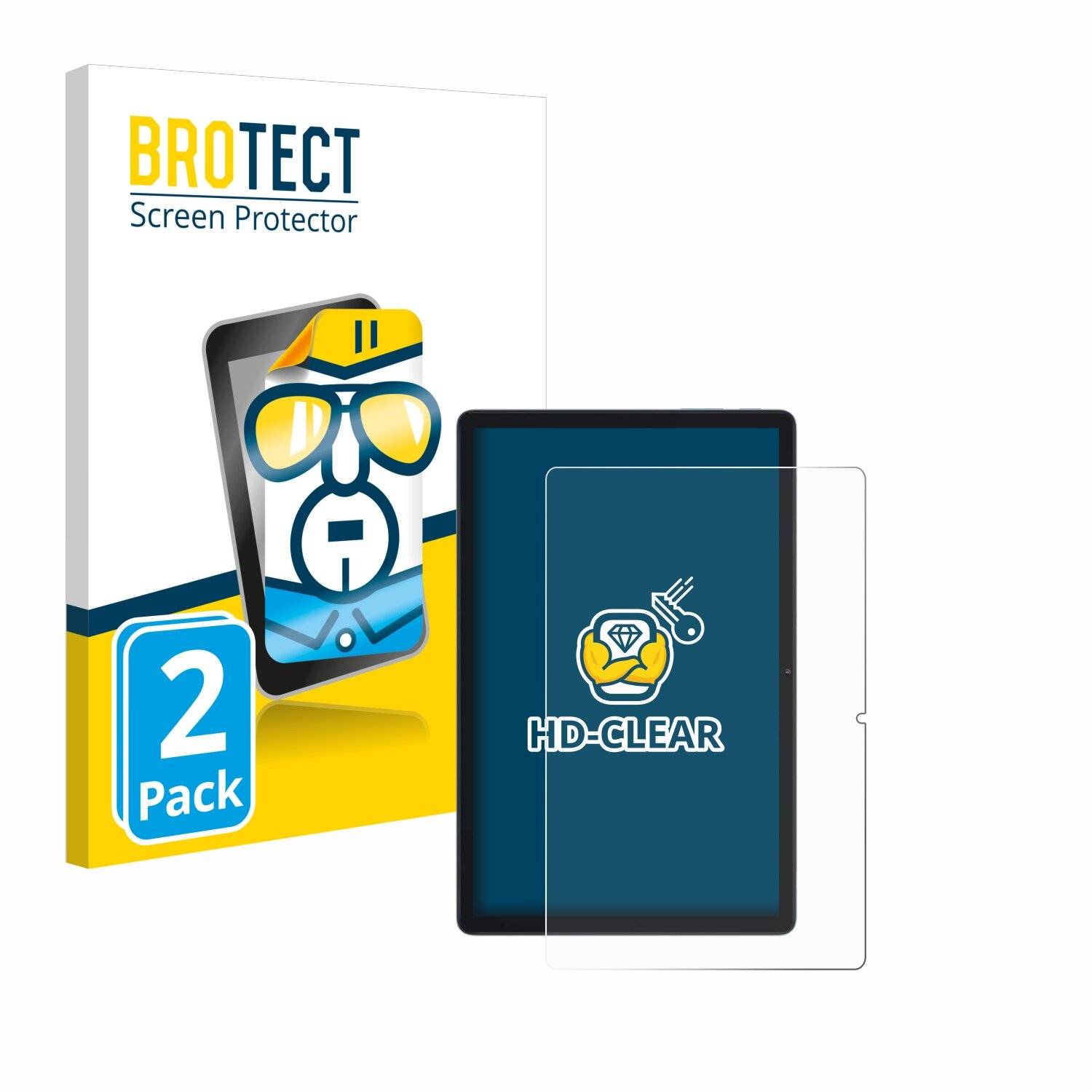 2x BROTECT Displayschutz-Folie für Blackview Tab