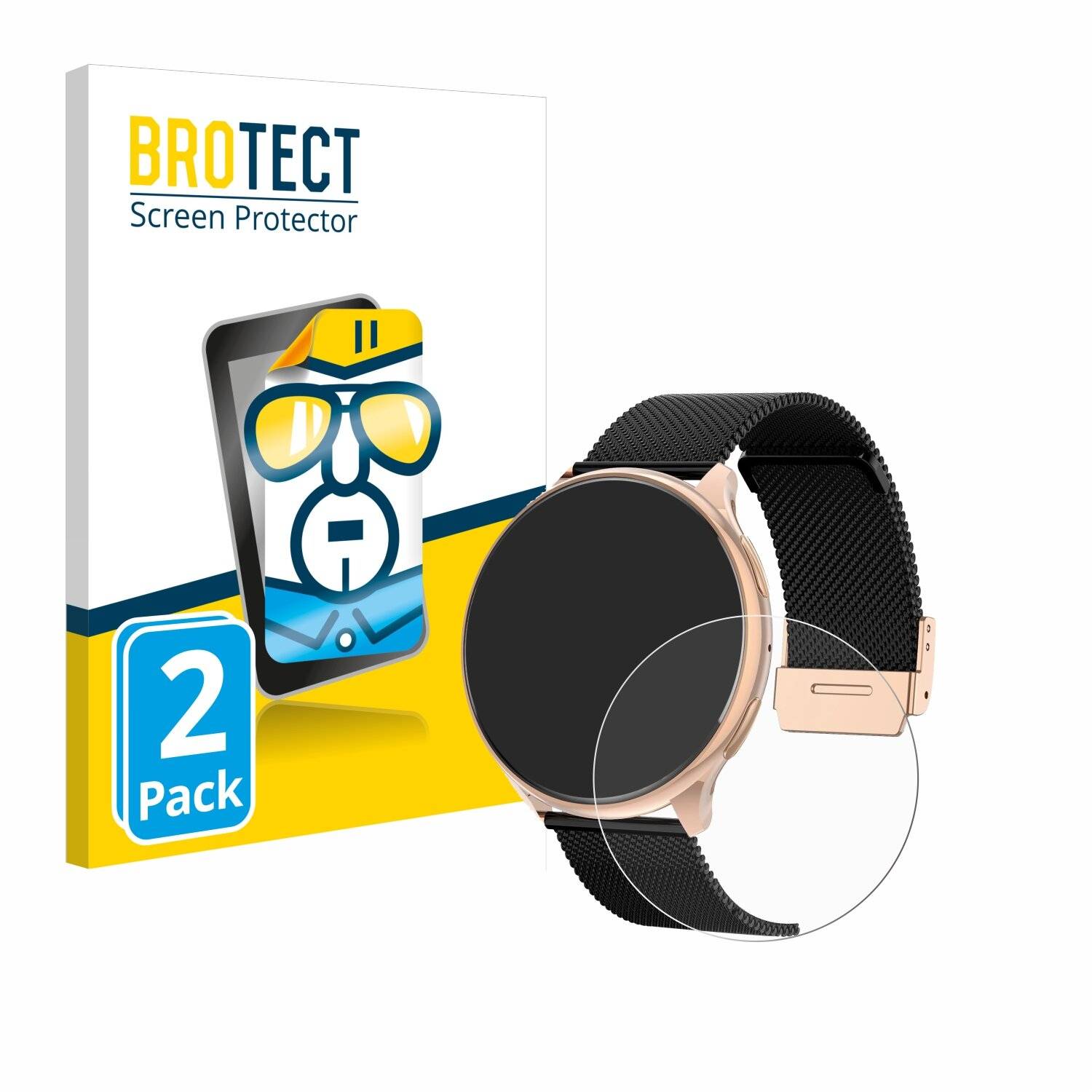 2x BROTECT Displayschutz-Folie für Loekneue E0070