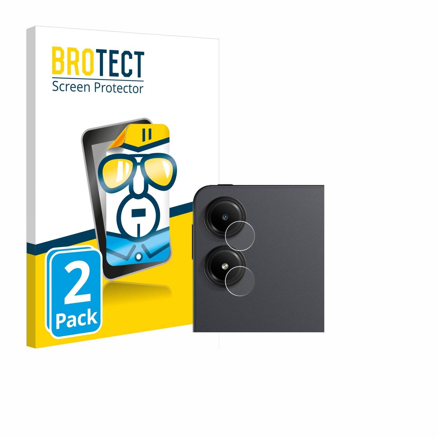 2x BROTECT Displayschutz-Folie für Xiaomi Redmi Pad Pro (NUR
