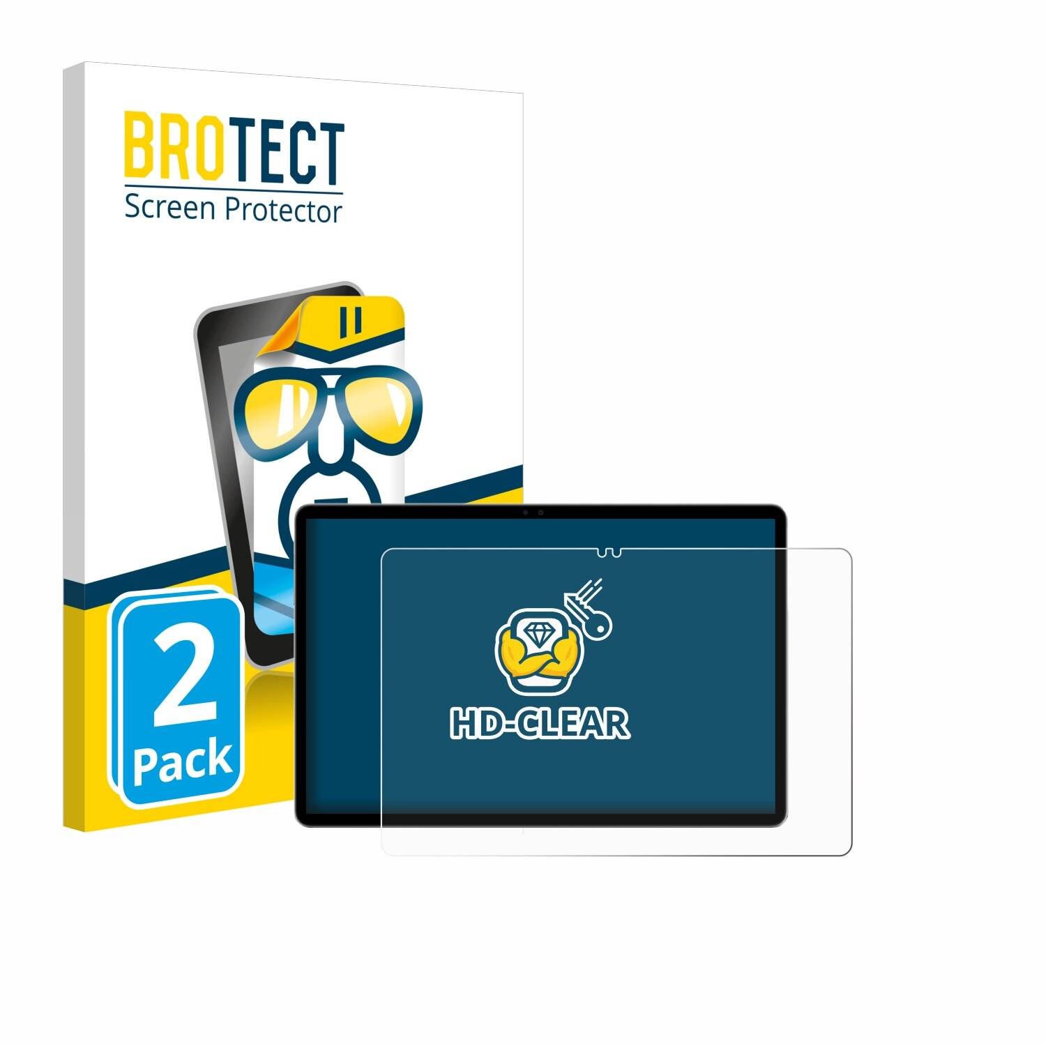 2x BROTECT Displayschutz-Folie für Alldocube iPlay
