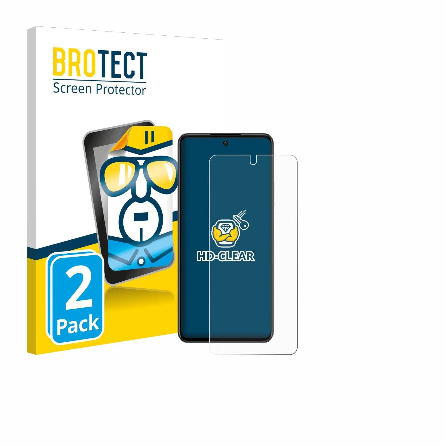 2x BROTECT Displayschutz-Folie für Oppo A79