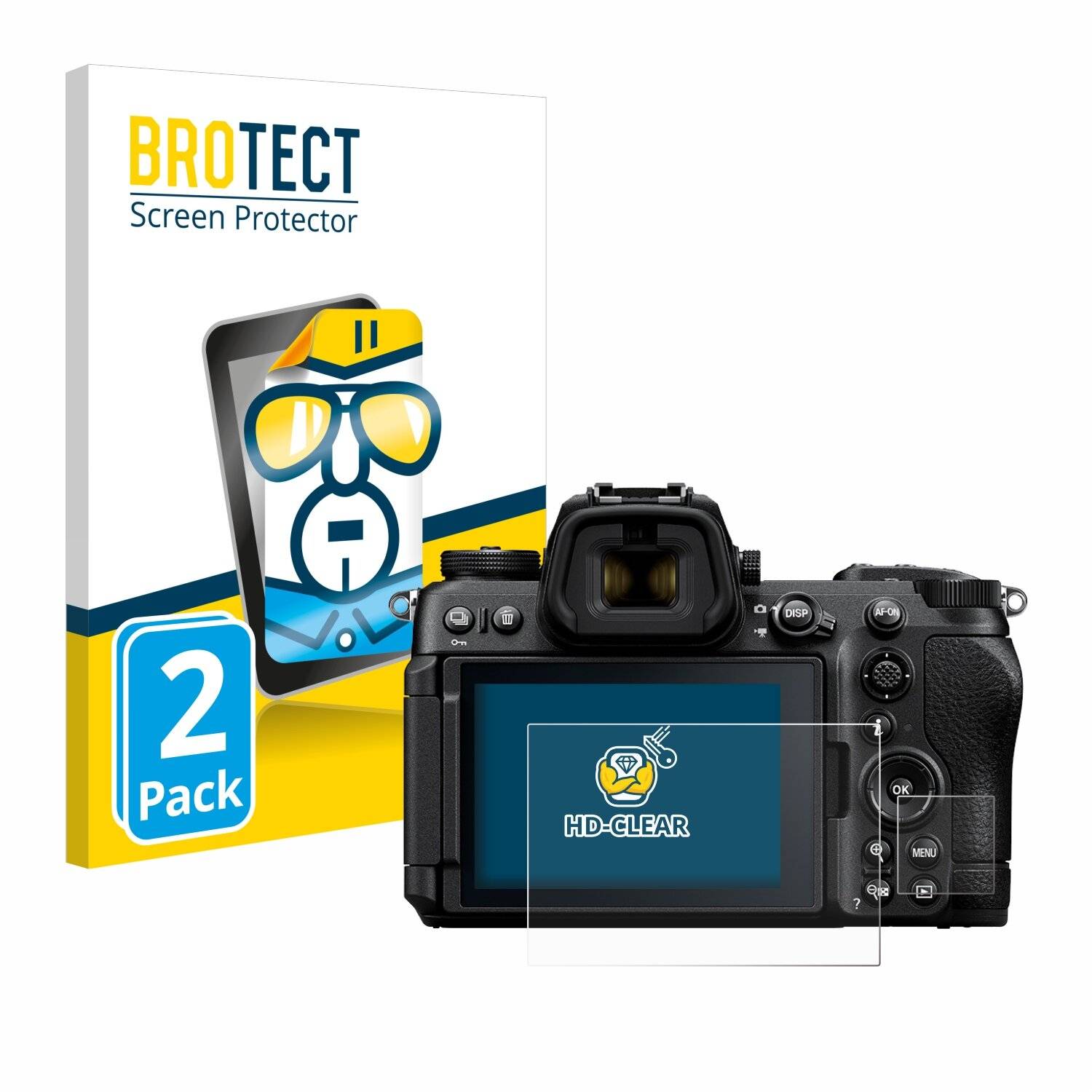 2x BROTECT Displayschutz-Folie für Nikon Z6