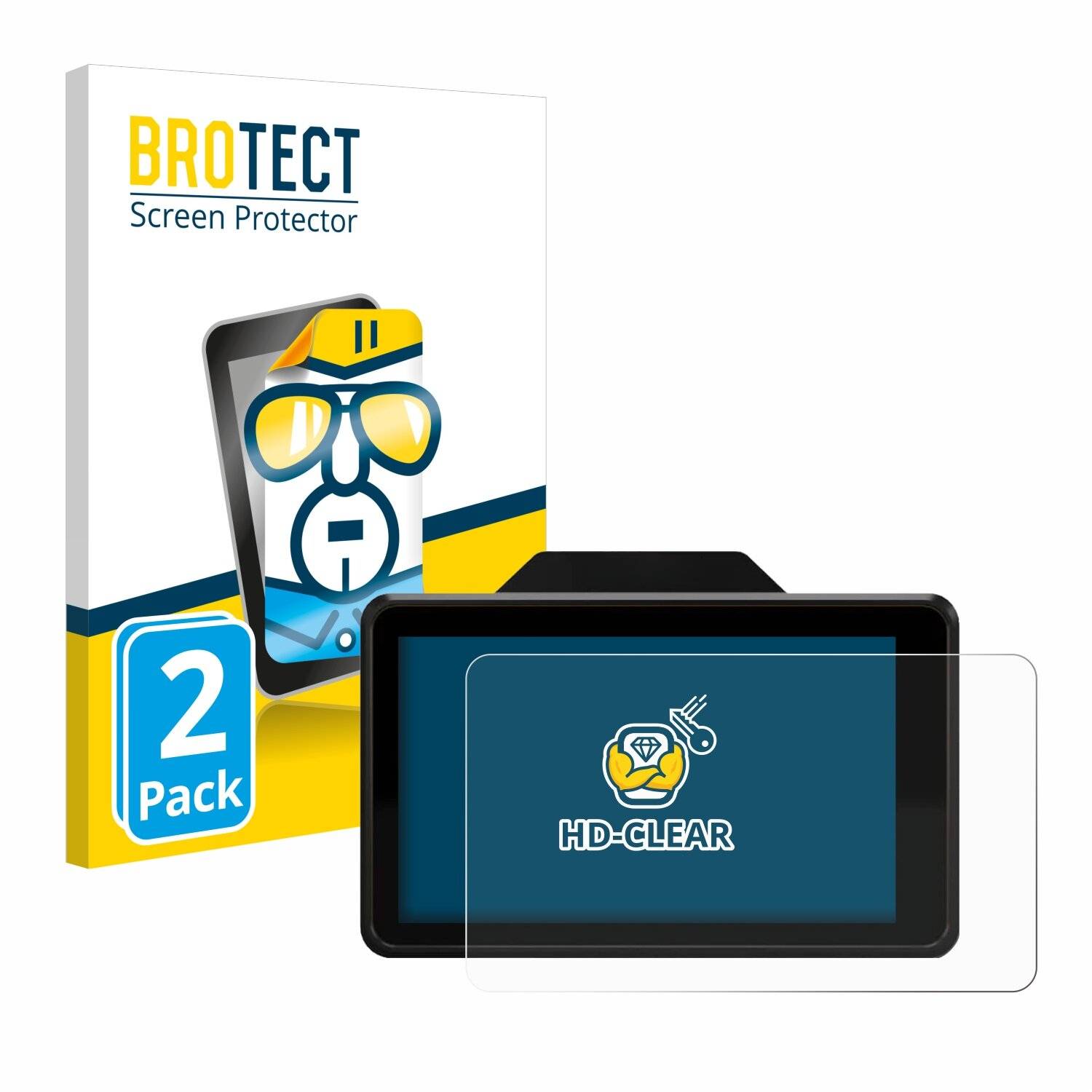 2x BROTECT Displayschutz-Folie für Shimbol