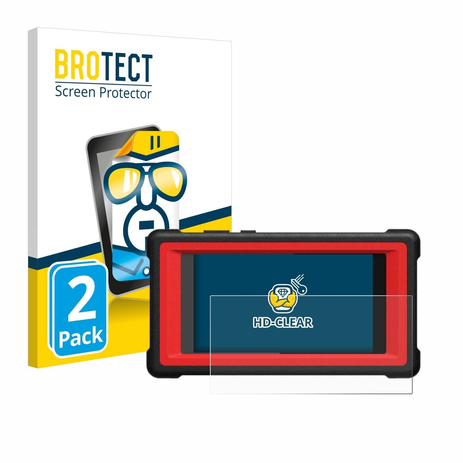 2x BROTECT Displayschutz-Folie für Launch CRP