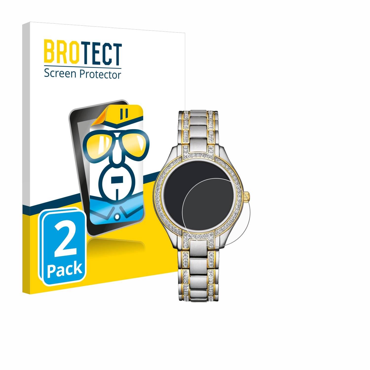 2x BROTECT Displayschutz-Folie für Citizen Eco Drive