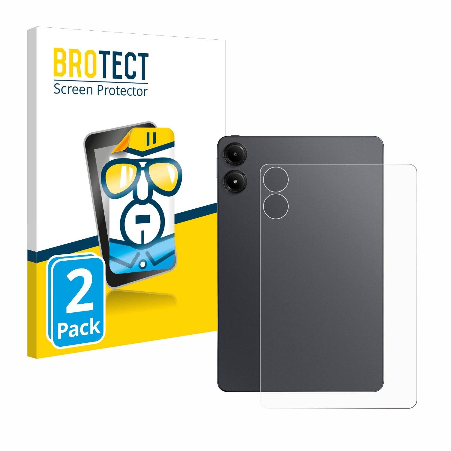 2x BROTECT Displayschutz-Folie für Xiaomi Redmi Pad Pro 5G