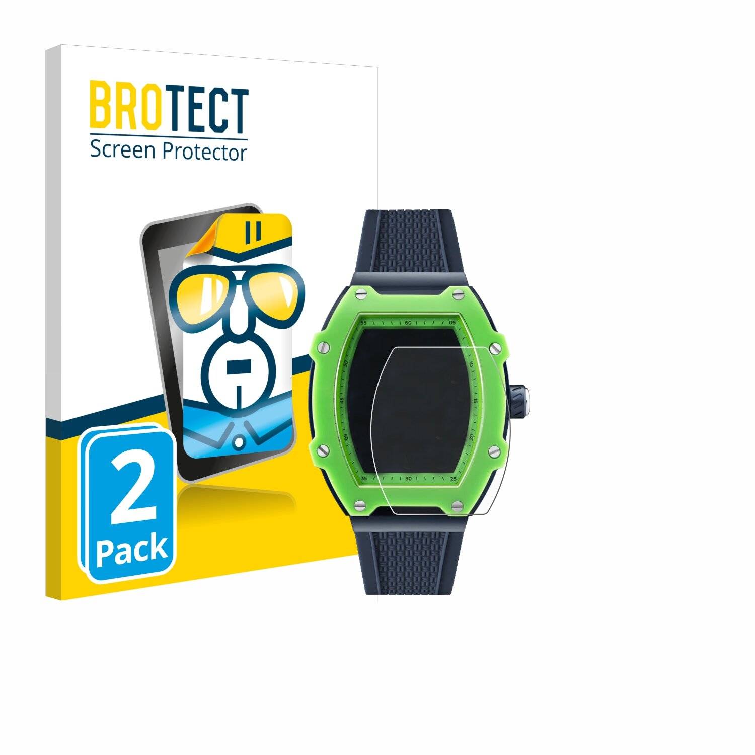 2x BROTECT Displayschutz-Folie für Ice-Watch ICE