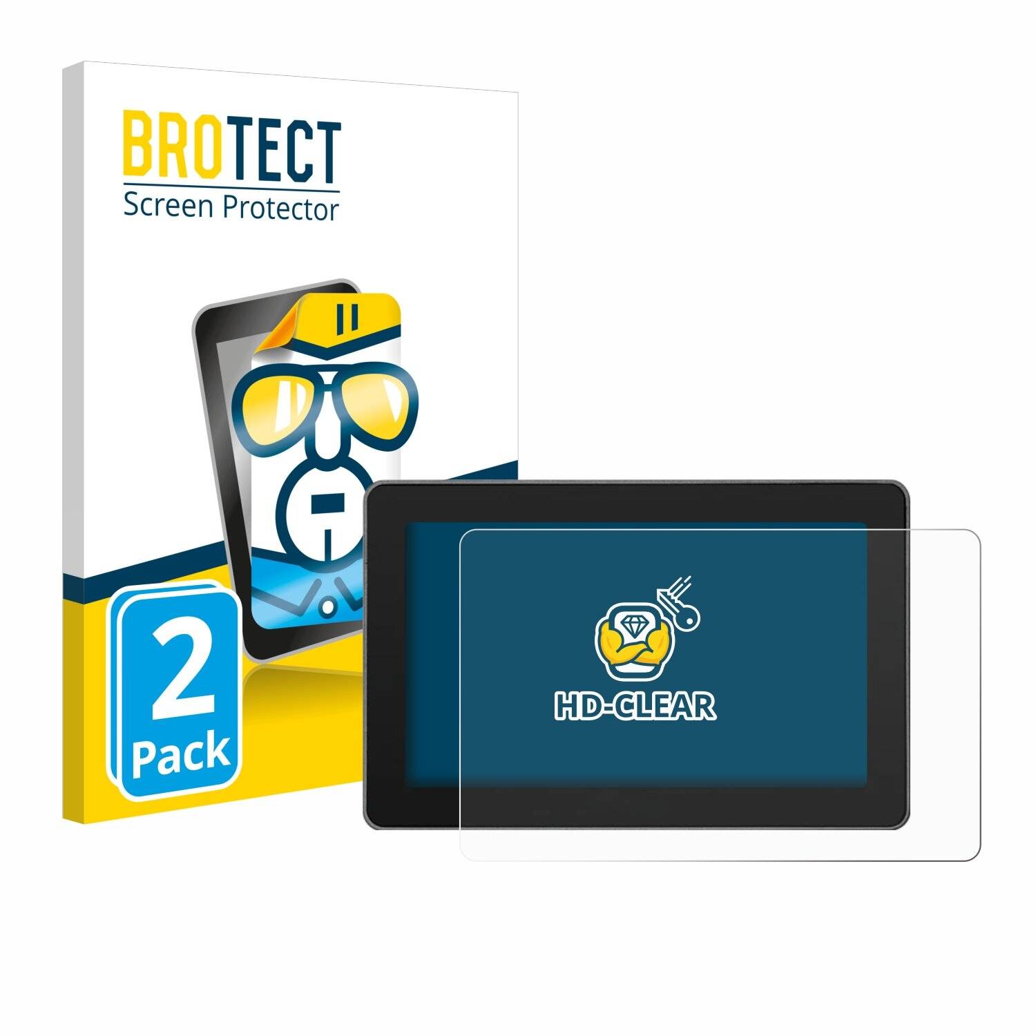 2x BROTECT Displayschutz-Folie für SmallHD Indie