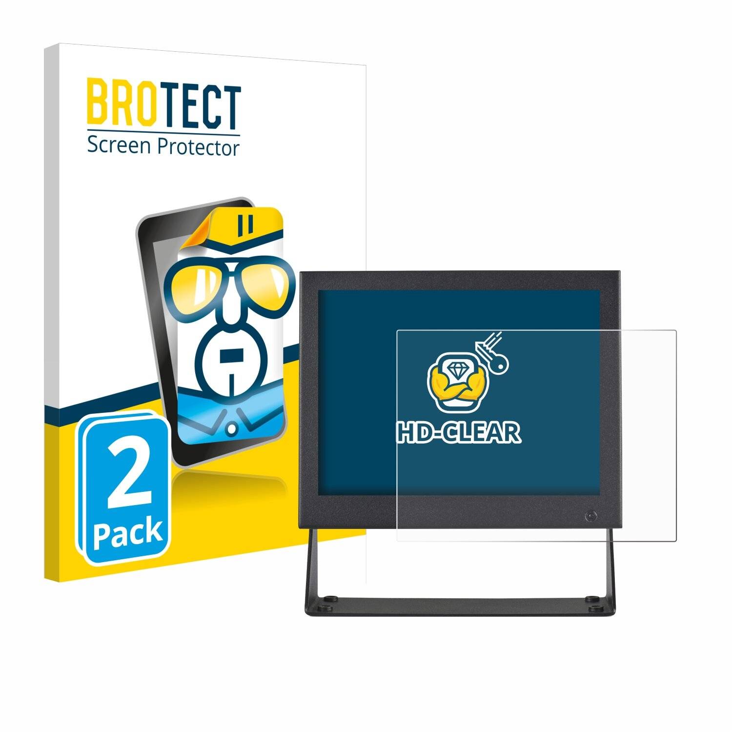 2x BROTECT Displayschutz-Folie für Beetronics