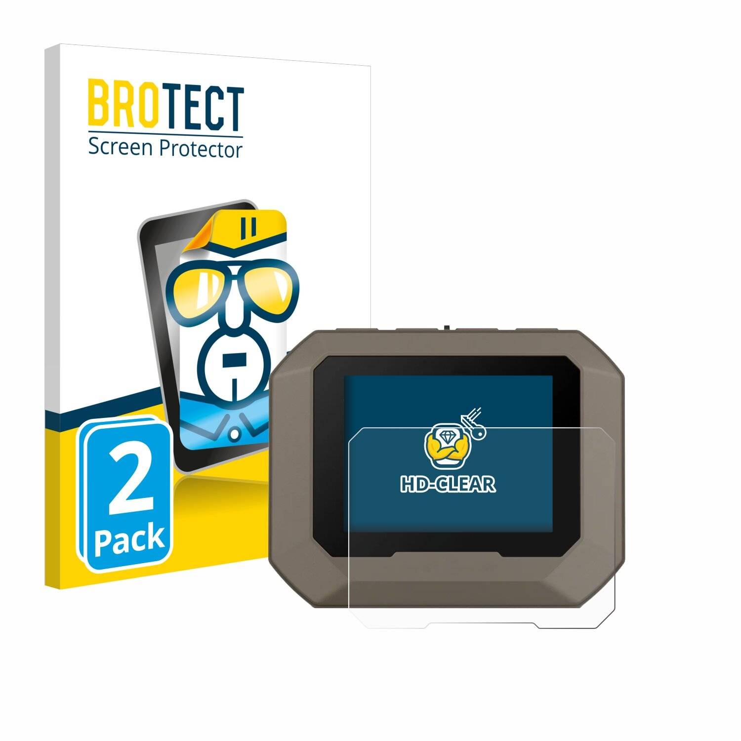 2x BROTECT Displayschutz-Folie für Garmin Xero C1