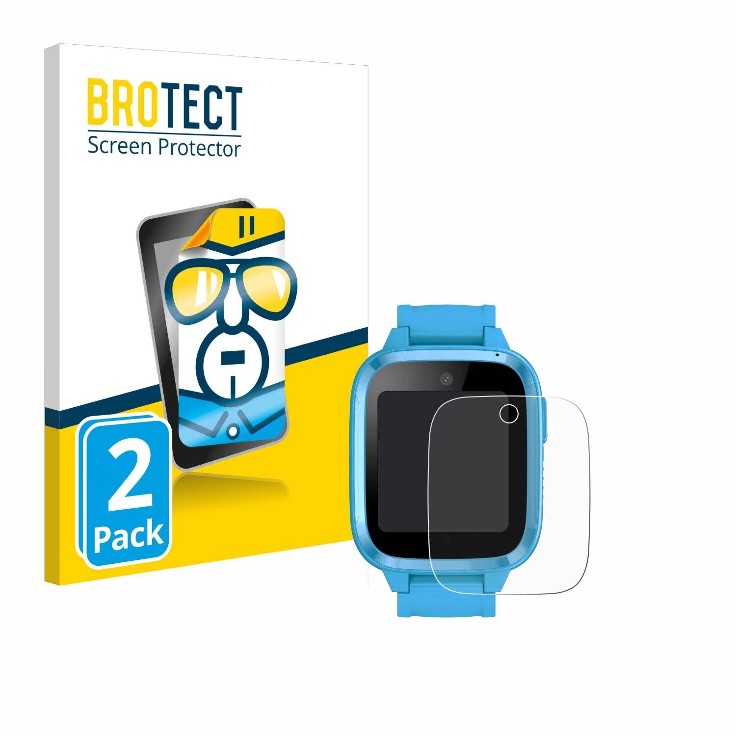 2x BROTECT Displayschutz-Folie für Xplora Kidzi
