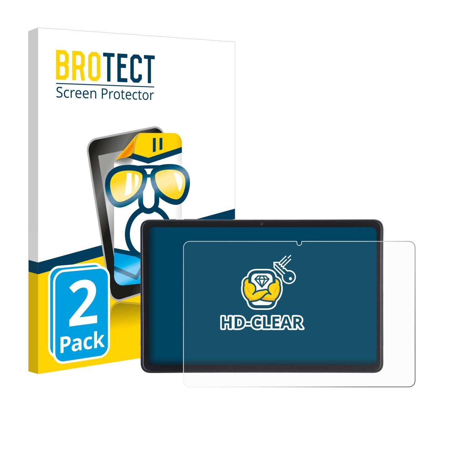 2x BROTECT Displayschutz-Folie für Acepad A170