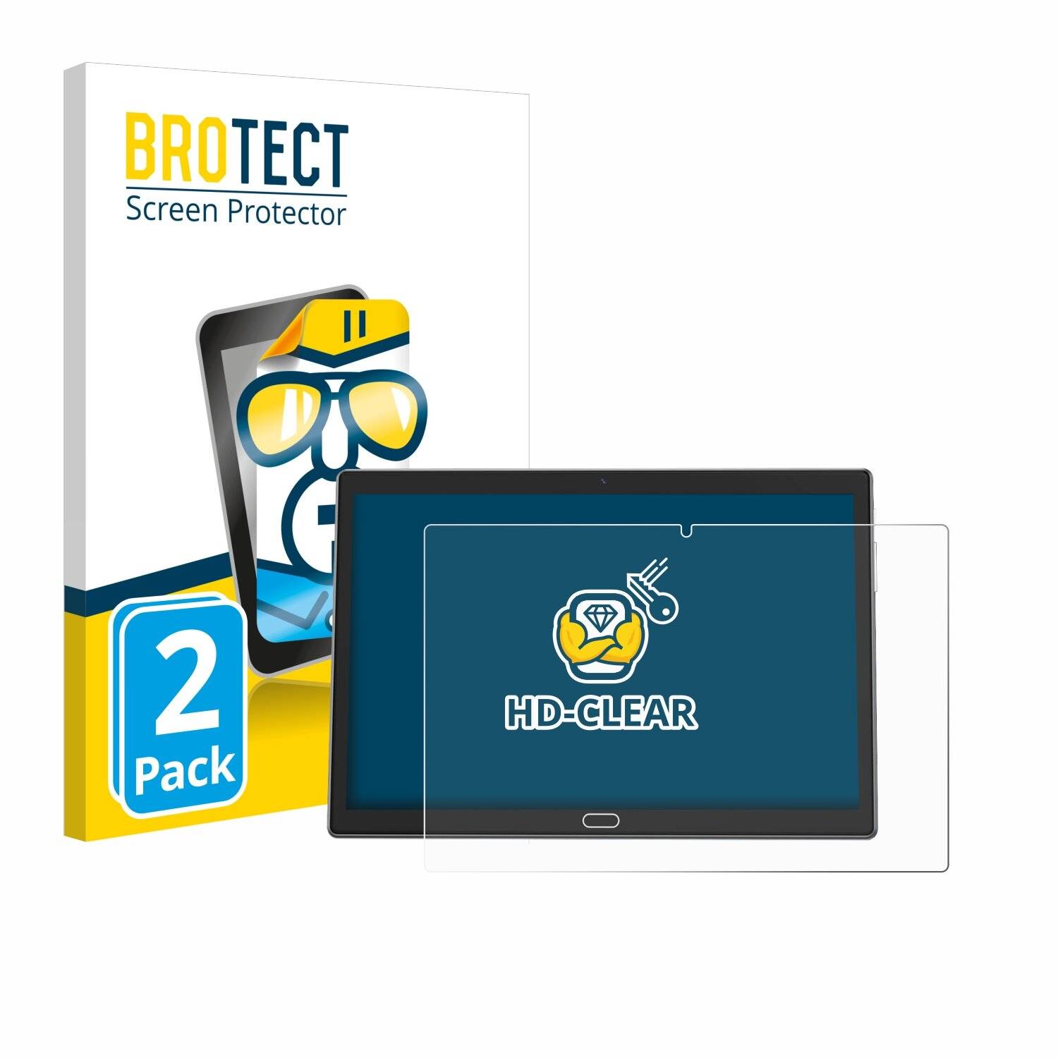 2x BROTECT Displayschutz-Folie für Zonko