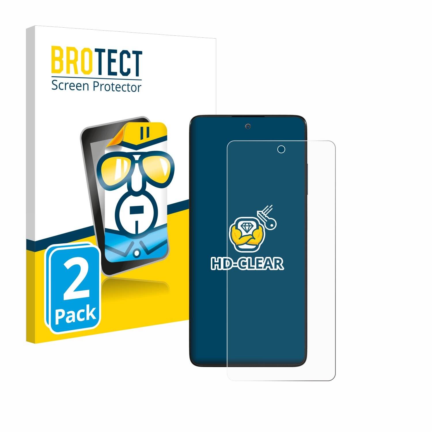 2x BROTECT Displayschutz-Folie für HMD