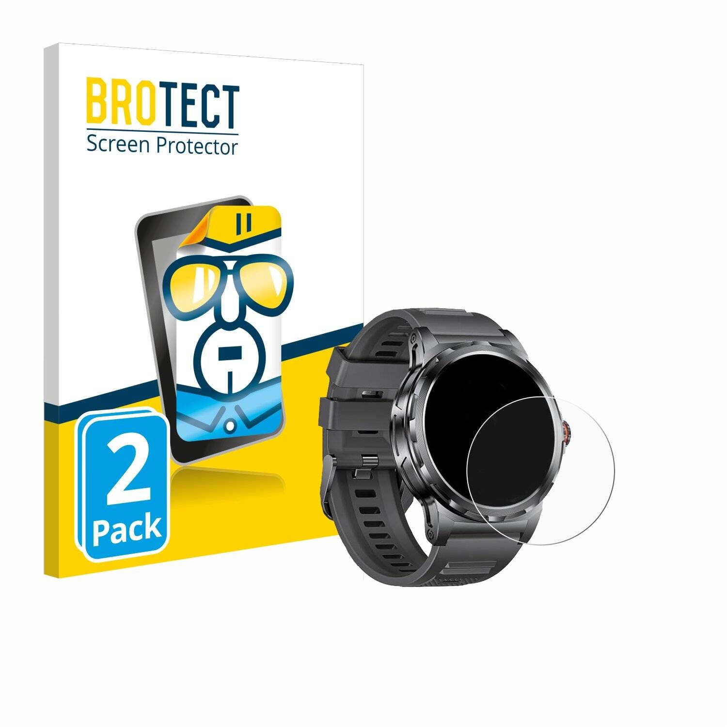 2x BROTECT Displayschutz-Folie für Esfoe SML6-J