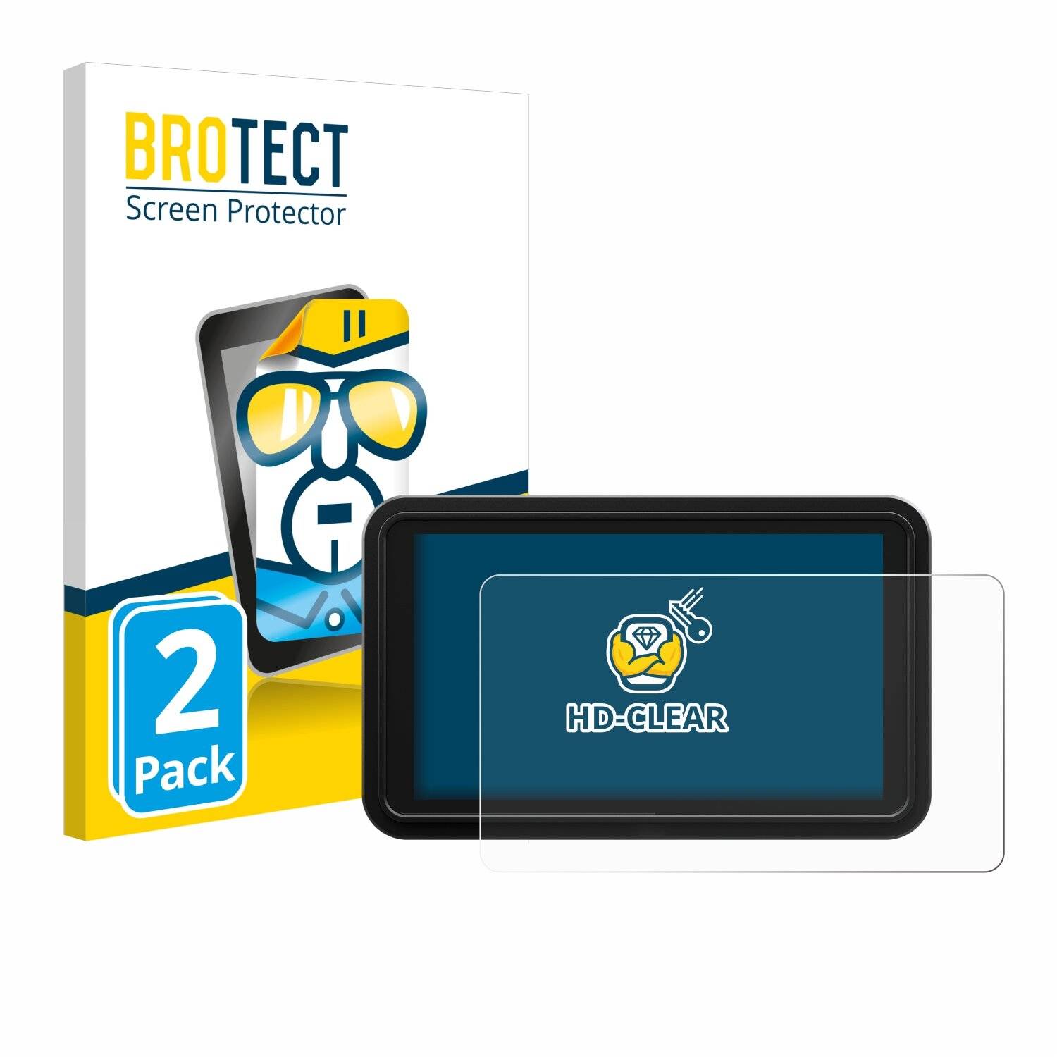 2x BROTECT Displayschutz-Folie für Atomos Shinobi