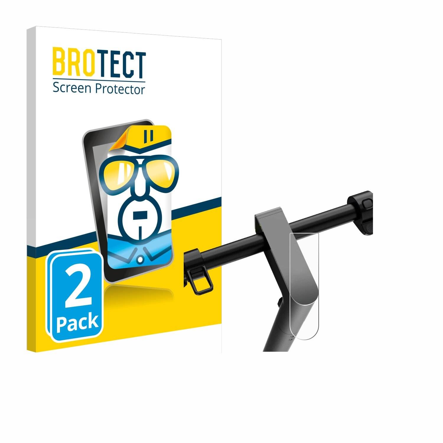 2x BROTECT Displayschutz-Folie für Navee