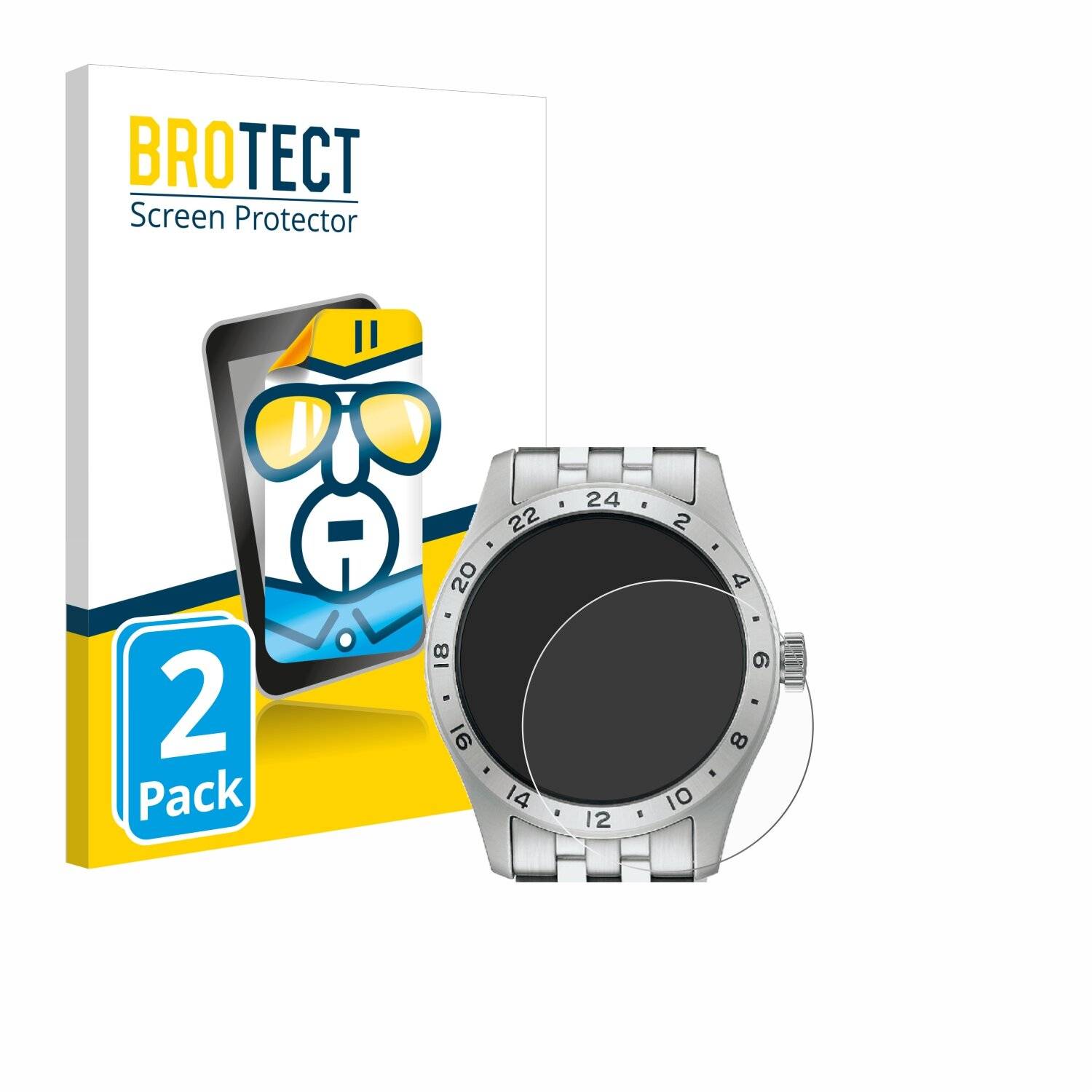 2x BROTECT Displayschutz-Folie für Seiko 5 Sports