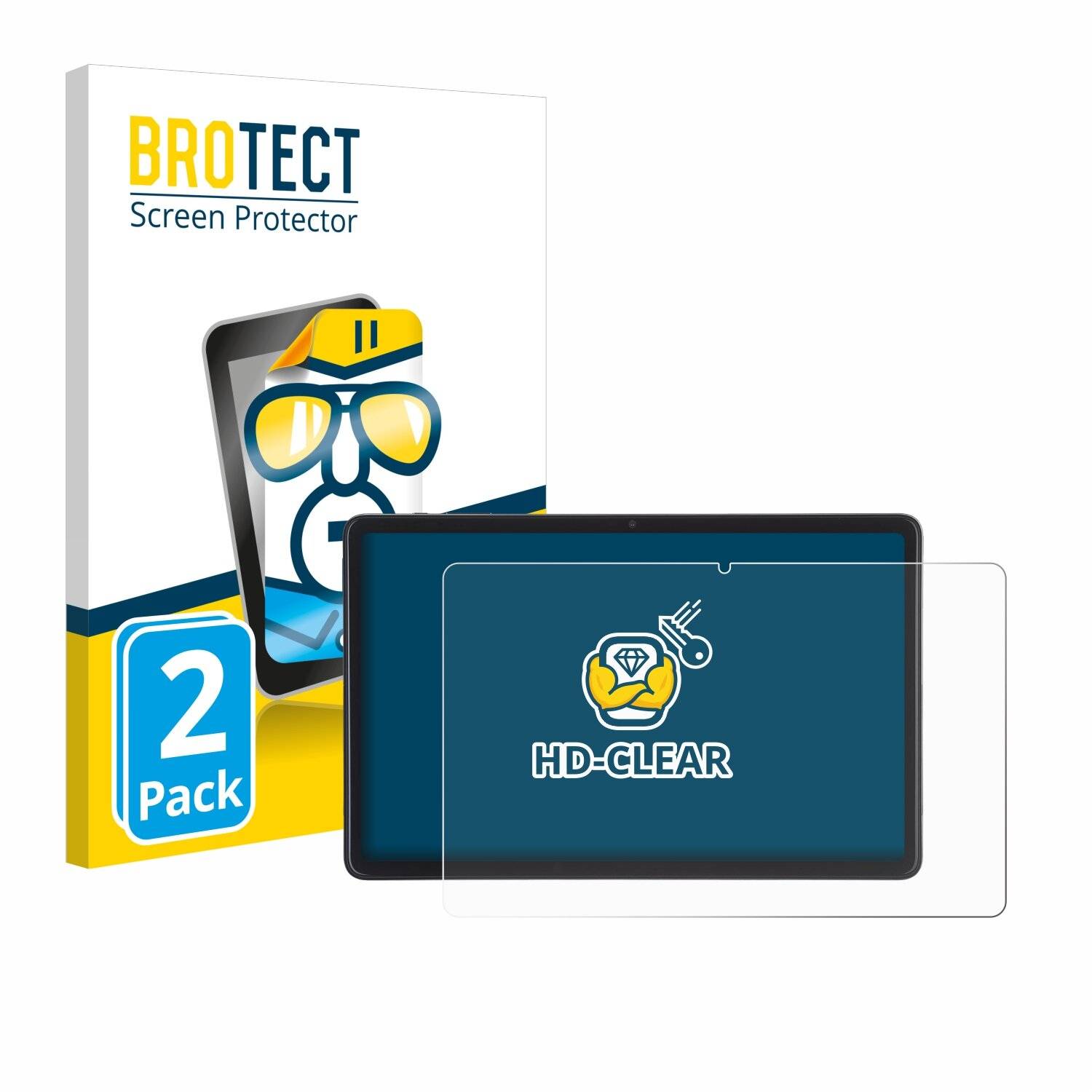 2x BROTECT Displayschutz-Folie für Acepad A170T 5G
