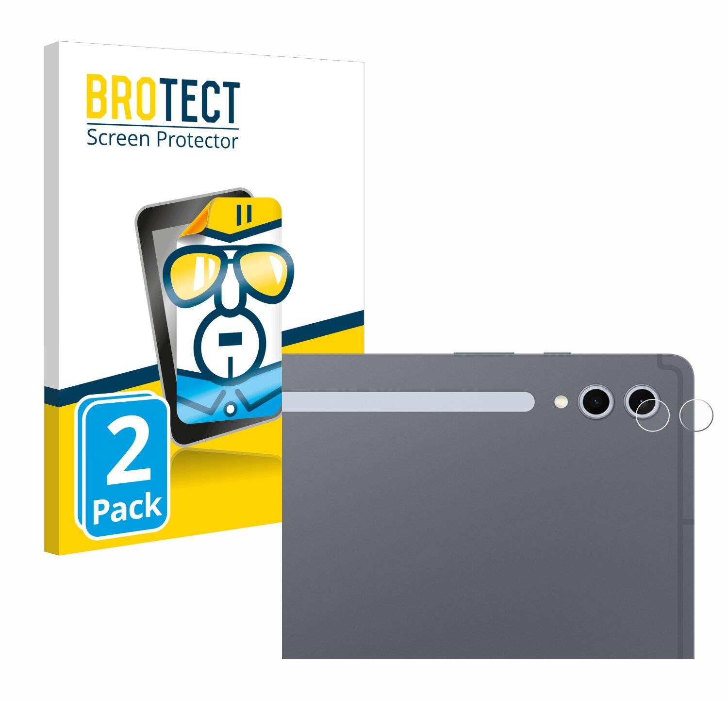 2x BROTECT Displayschutz-Folie für Samsung Galaxy Tab S10 Ultra 5G (NUR