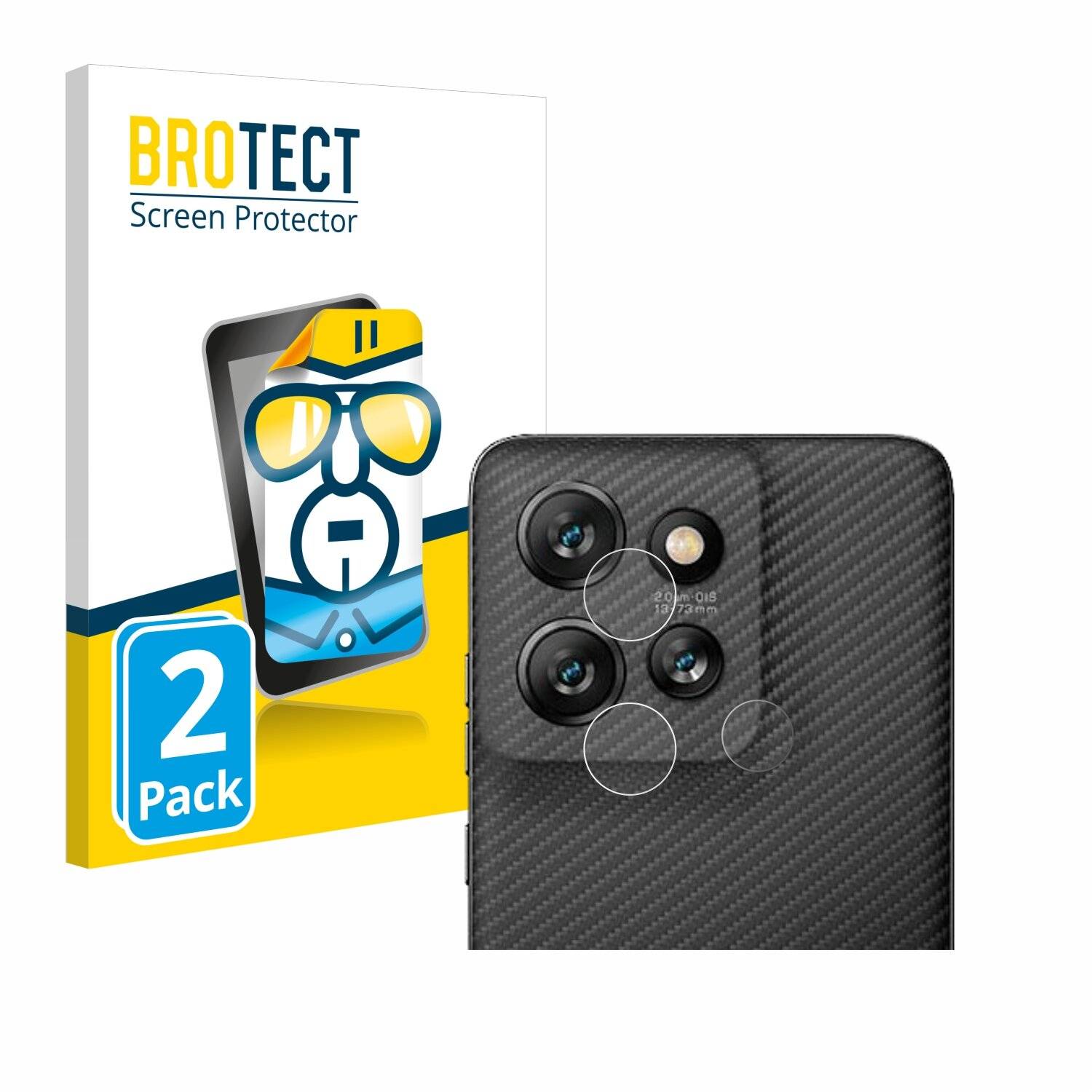 2x BROTECT Displayschutz-Folie für Motorola ThinkPhone 25 (NUR