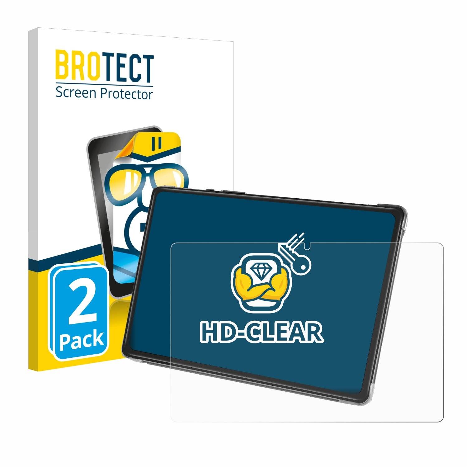 2x BROTECT Displayschutz-Folie für Yestel