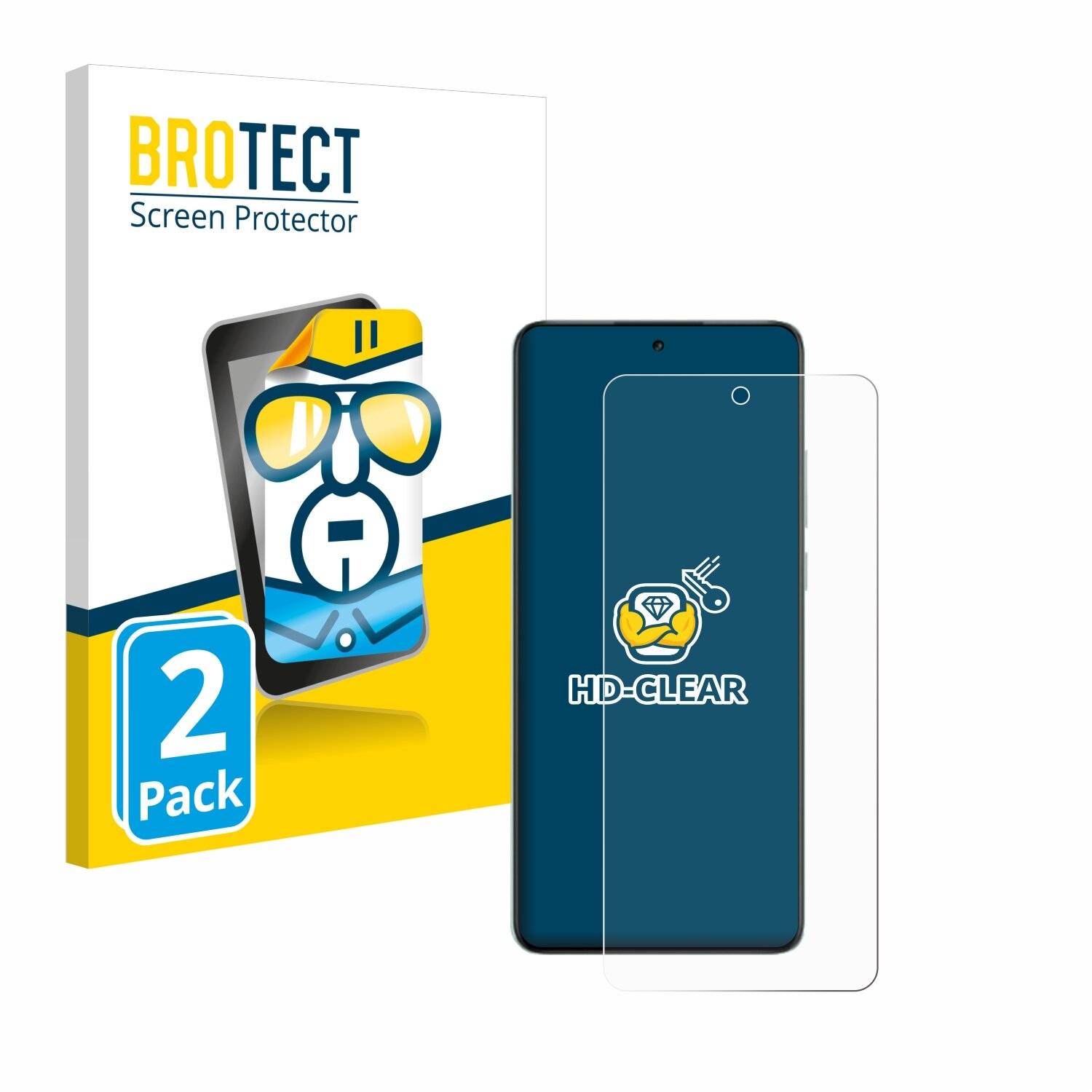 2x BROTECT Displayschutz-Folie für Oppo K12