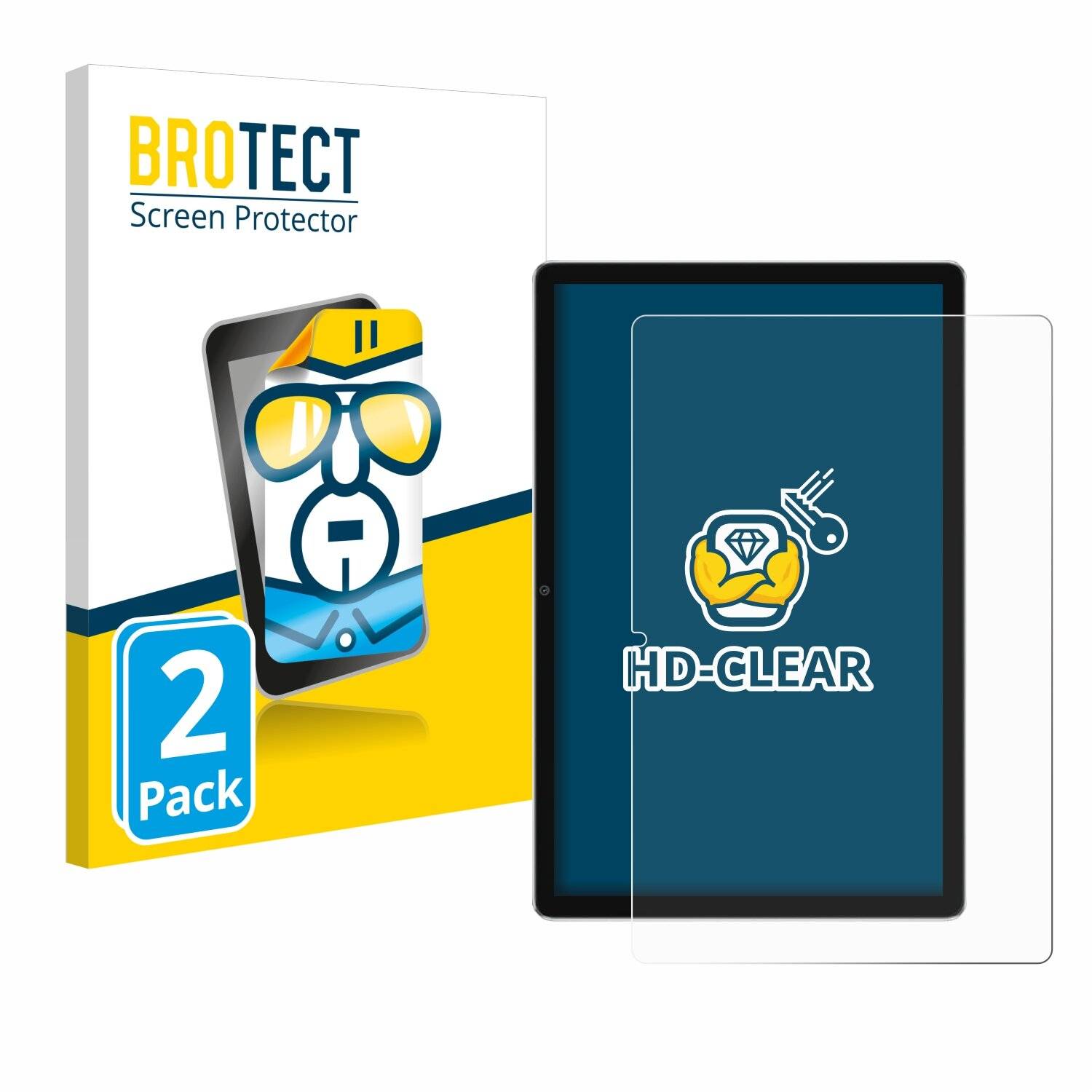 2x BROTECT Displayschutz-Folie für Blackview Tab 13