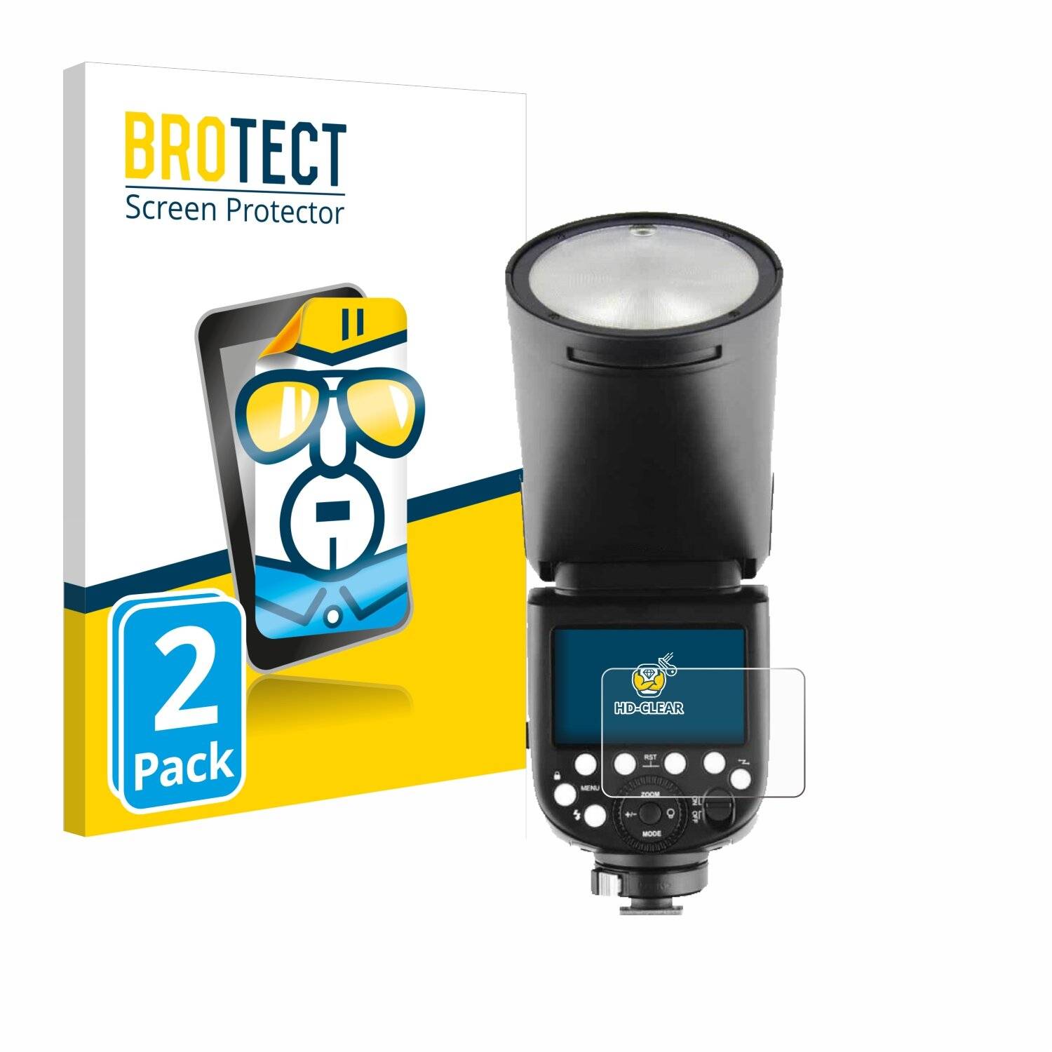 2x BROTECT Displayschutz-Folie für Godox TT685
