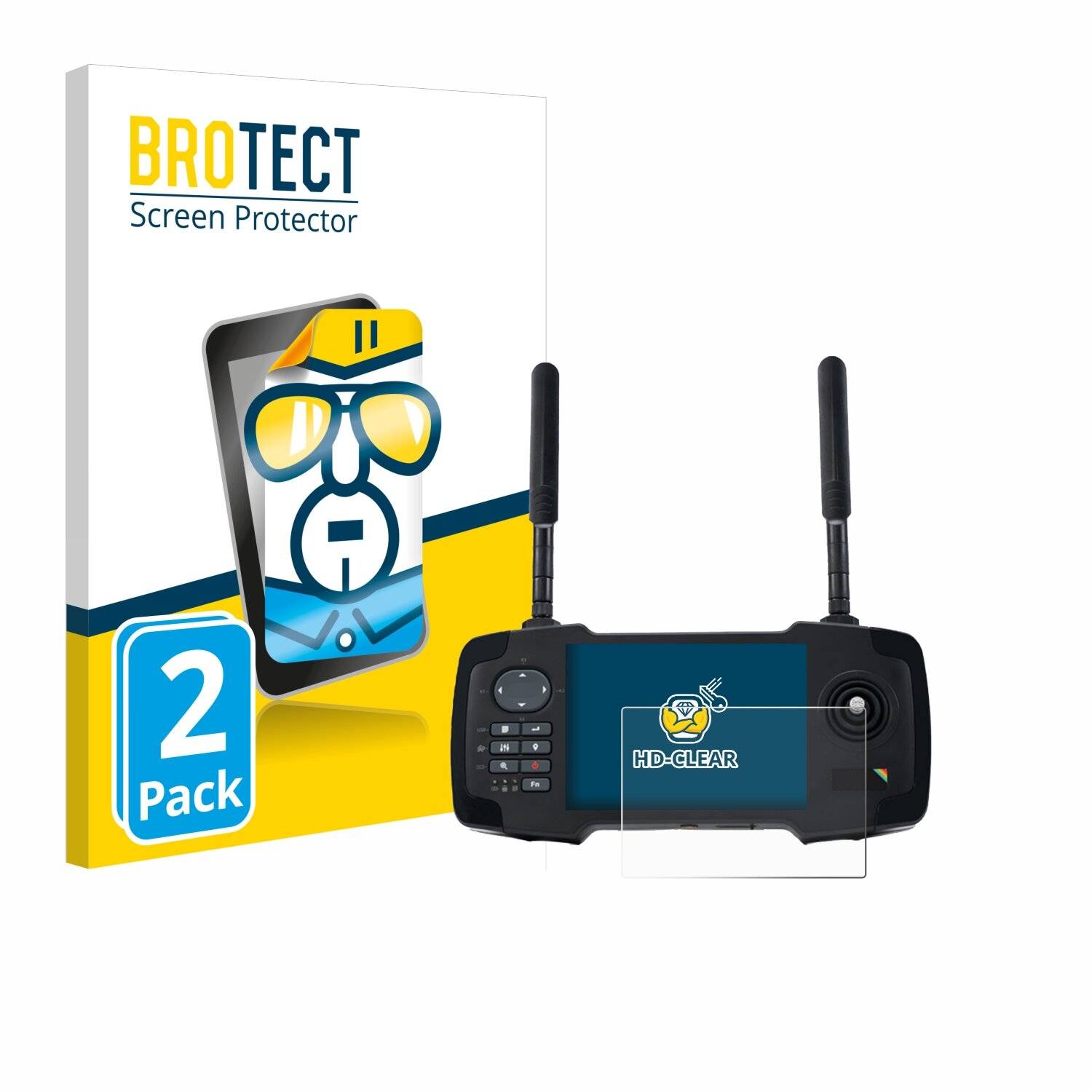 2x BROTECT Displayschutz-Folie für Toslon