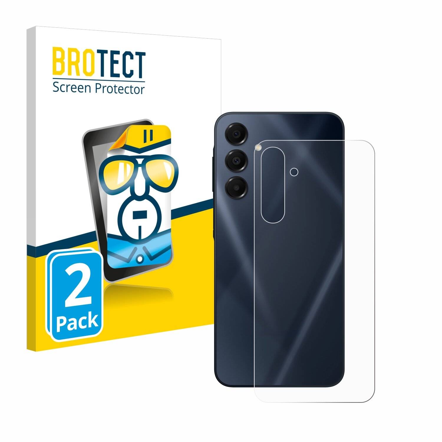 2x BROTECT Displayschutz-Folie für Samsung Galaxy A16 5G