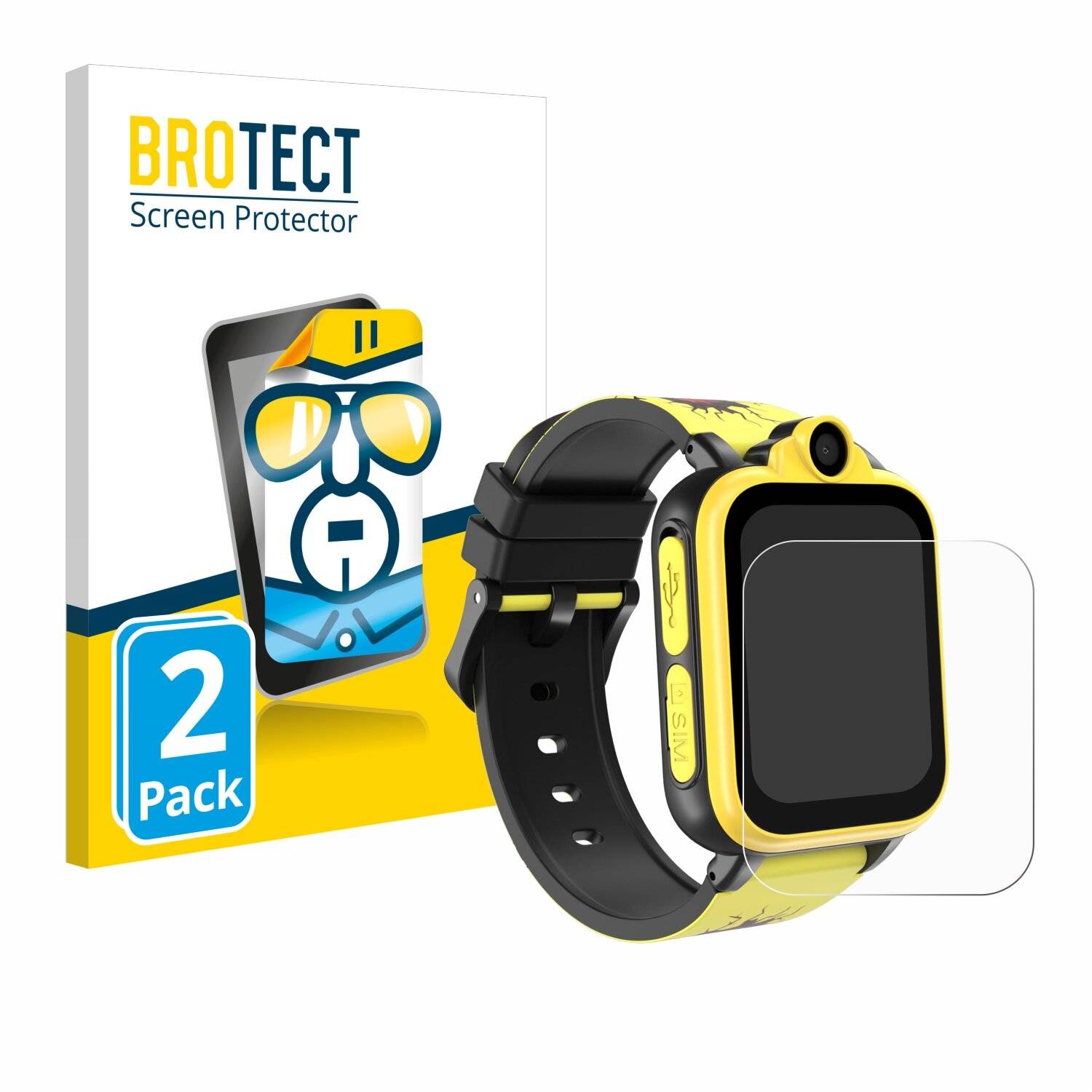 2x BROTECT Displayschutz-Folie für Iowodo