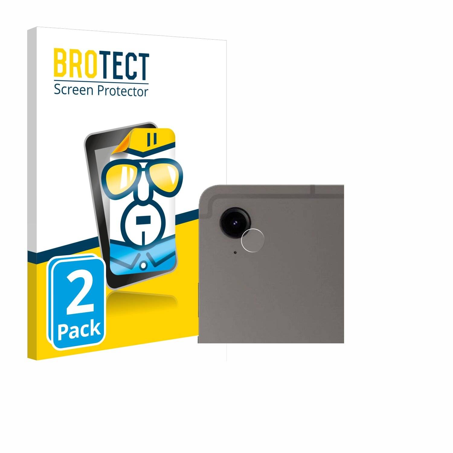 2x BROTECT Displayschutz-Folie für Samsung Tab S9 FE (NUR