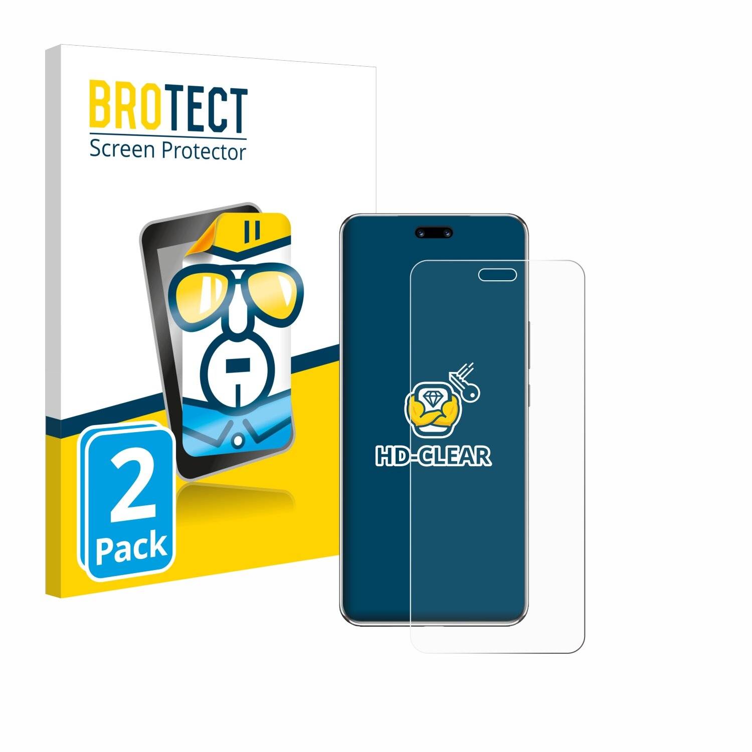 2x BROTECT Displayschutz-Folie für Huawei Nova 13