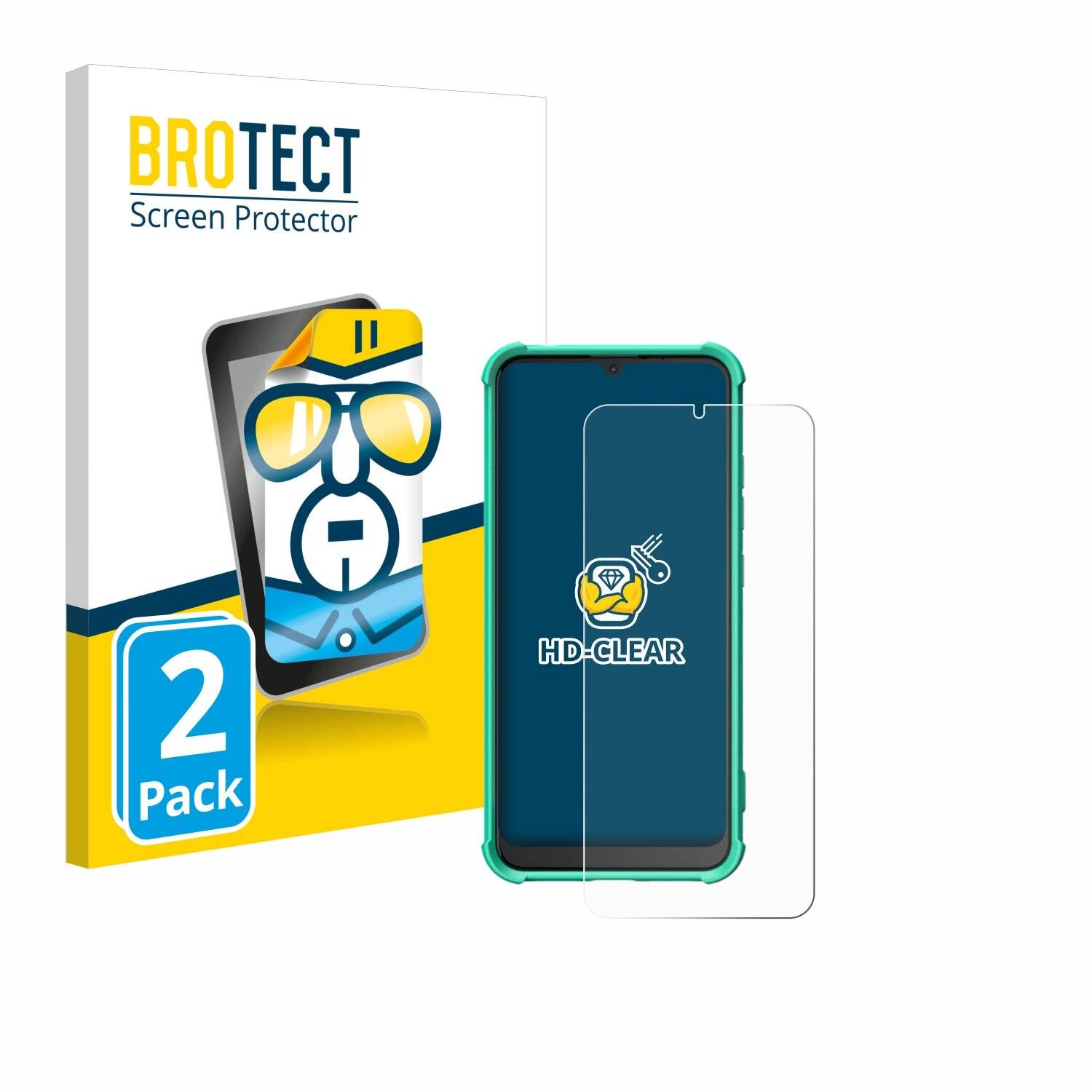 2x BROTECT Displayschutz-Folie für Teracube