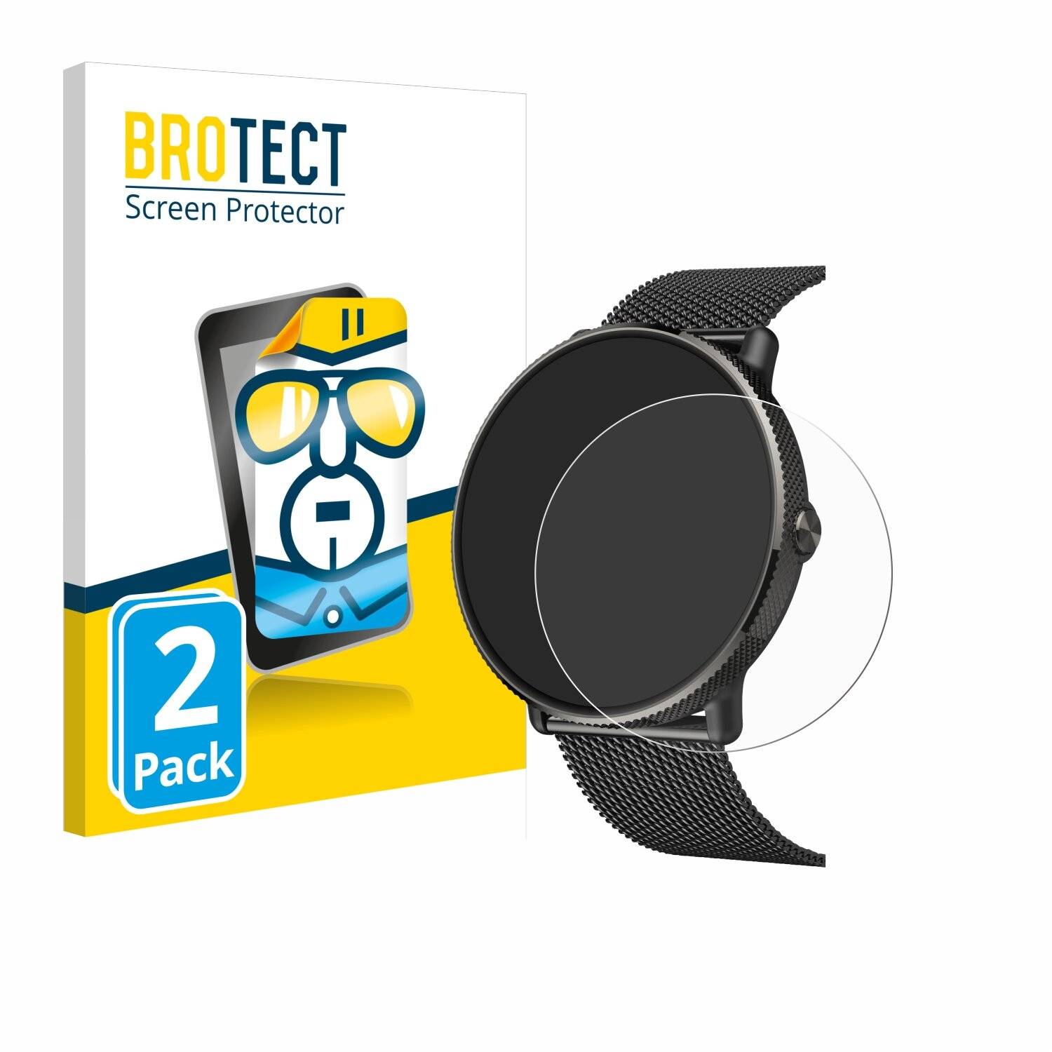 2x BROTECT Displayschutz-Folie für zhizhi S61