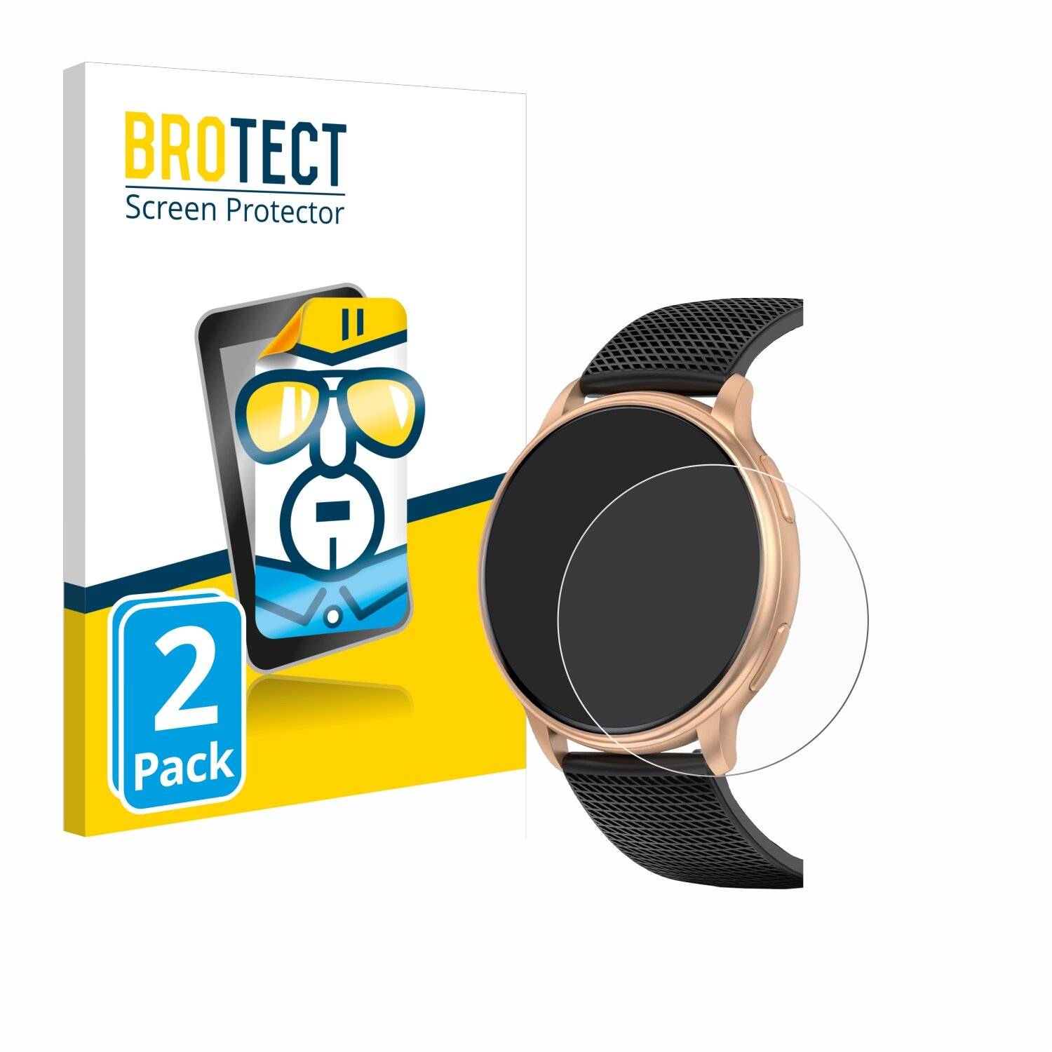 2x BROTECT Displayschutz-Folie für Nemheng Y33