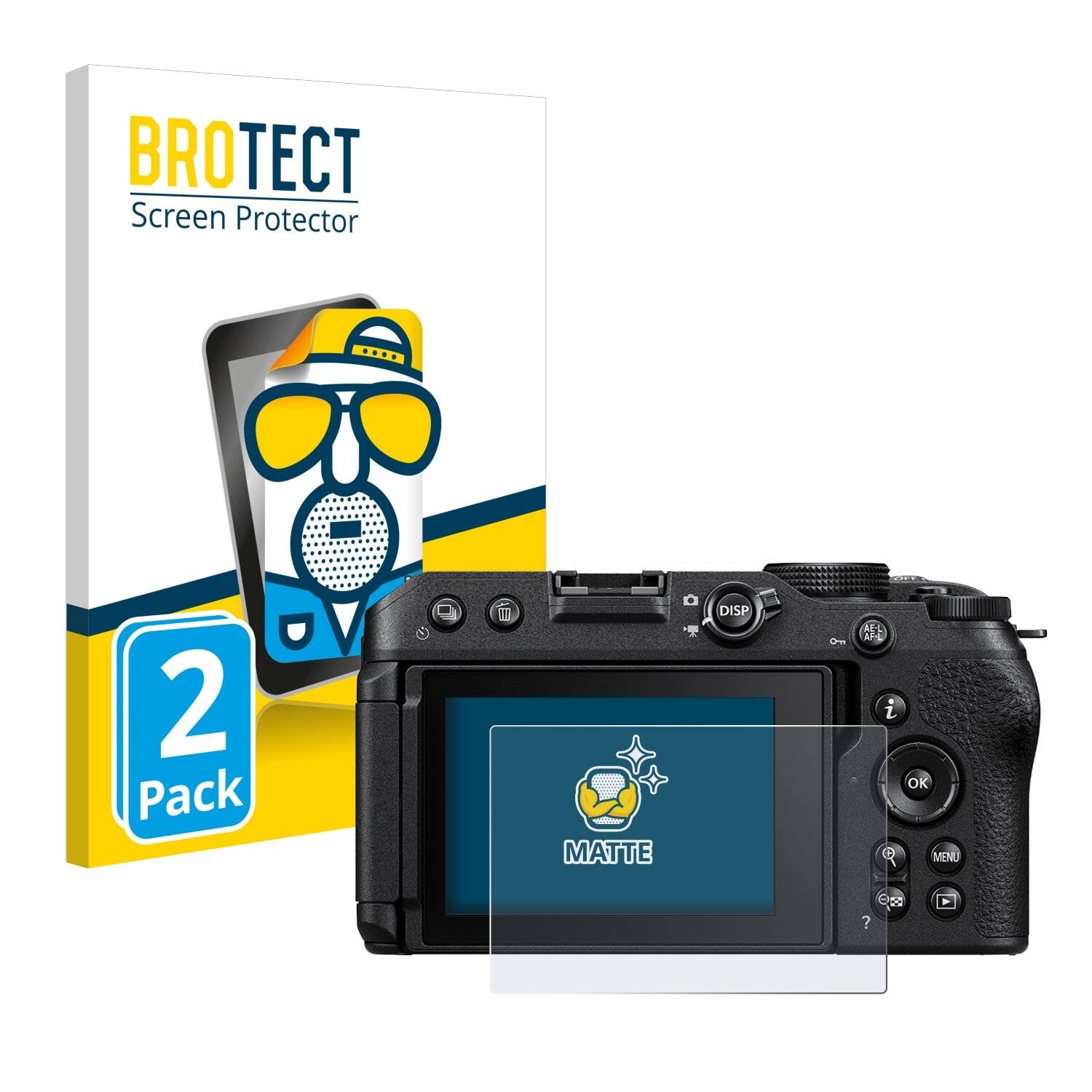 2x BROTECT Entspiegelungs-Folie für Nikon Z