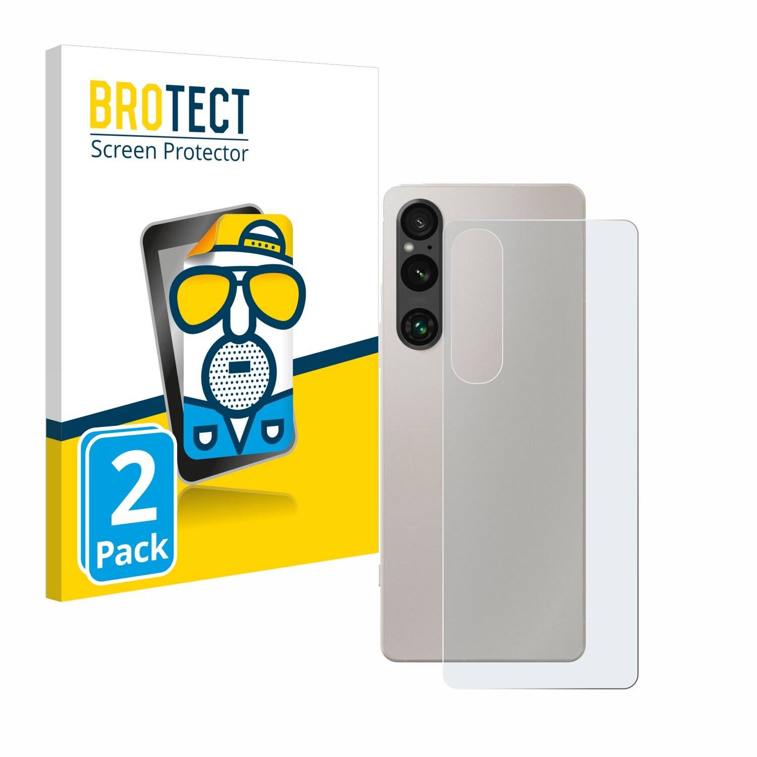 2x BROTECT Entspiegelungs-Folie für Sony Xperia 1 V