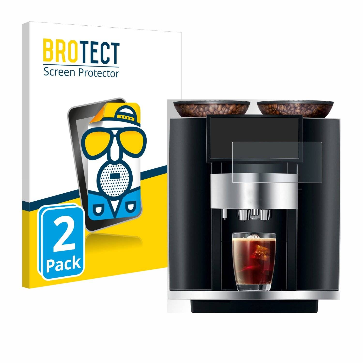 2x BROTECT Entspiegelungs-Folie für Jura Giga