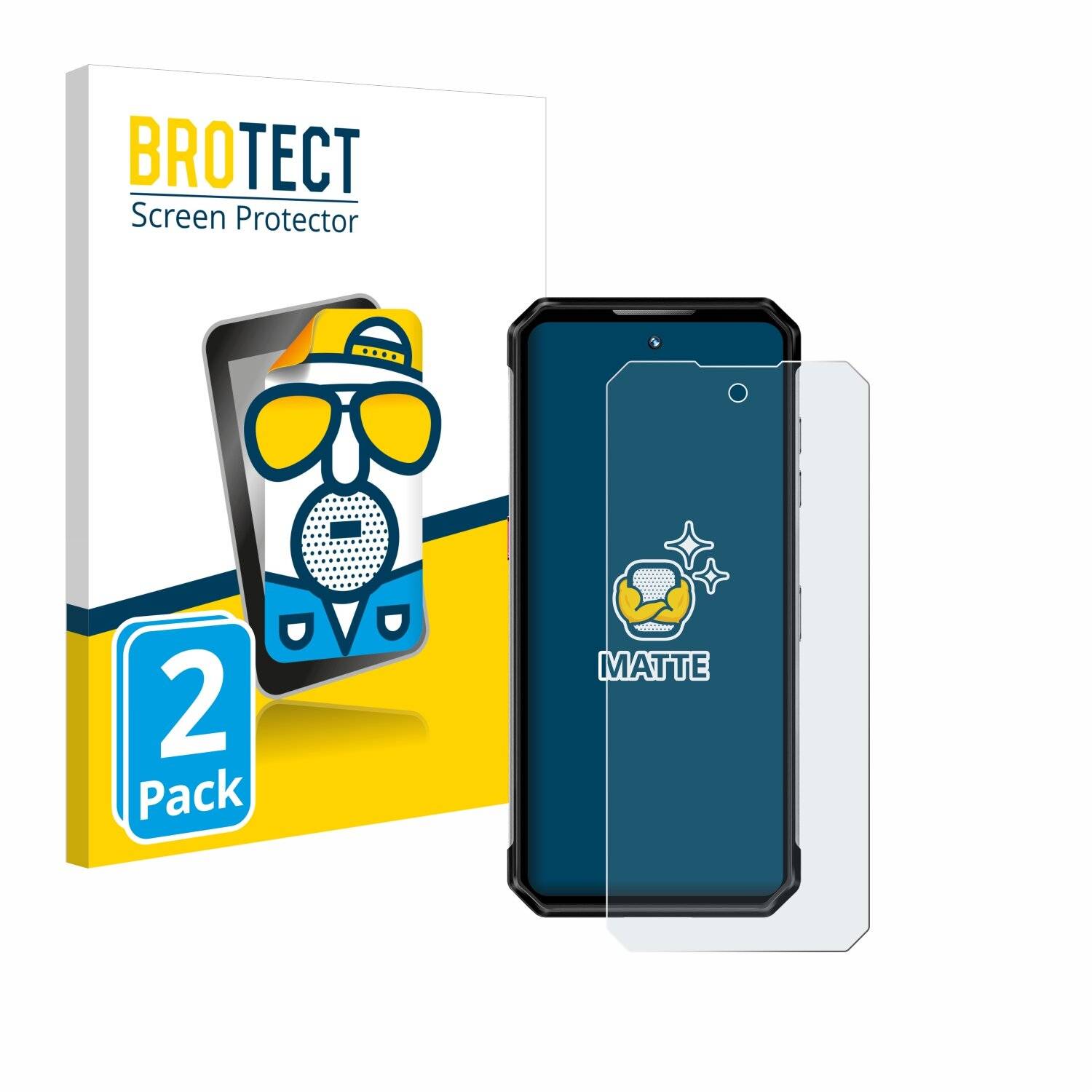 2x BROTECT Entspiegelungs-Folie für Oukitel WP21