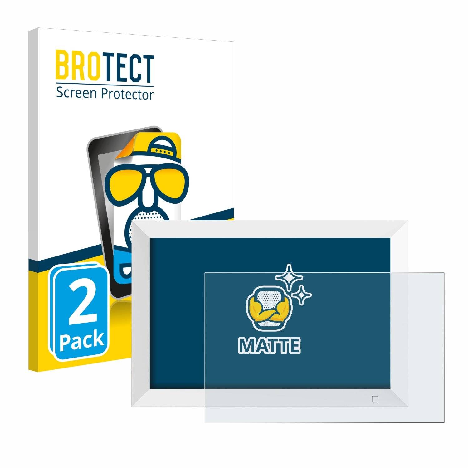 2x BROTECT Entspiegelungs-Folie für Cytem 10.1 Digitaler