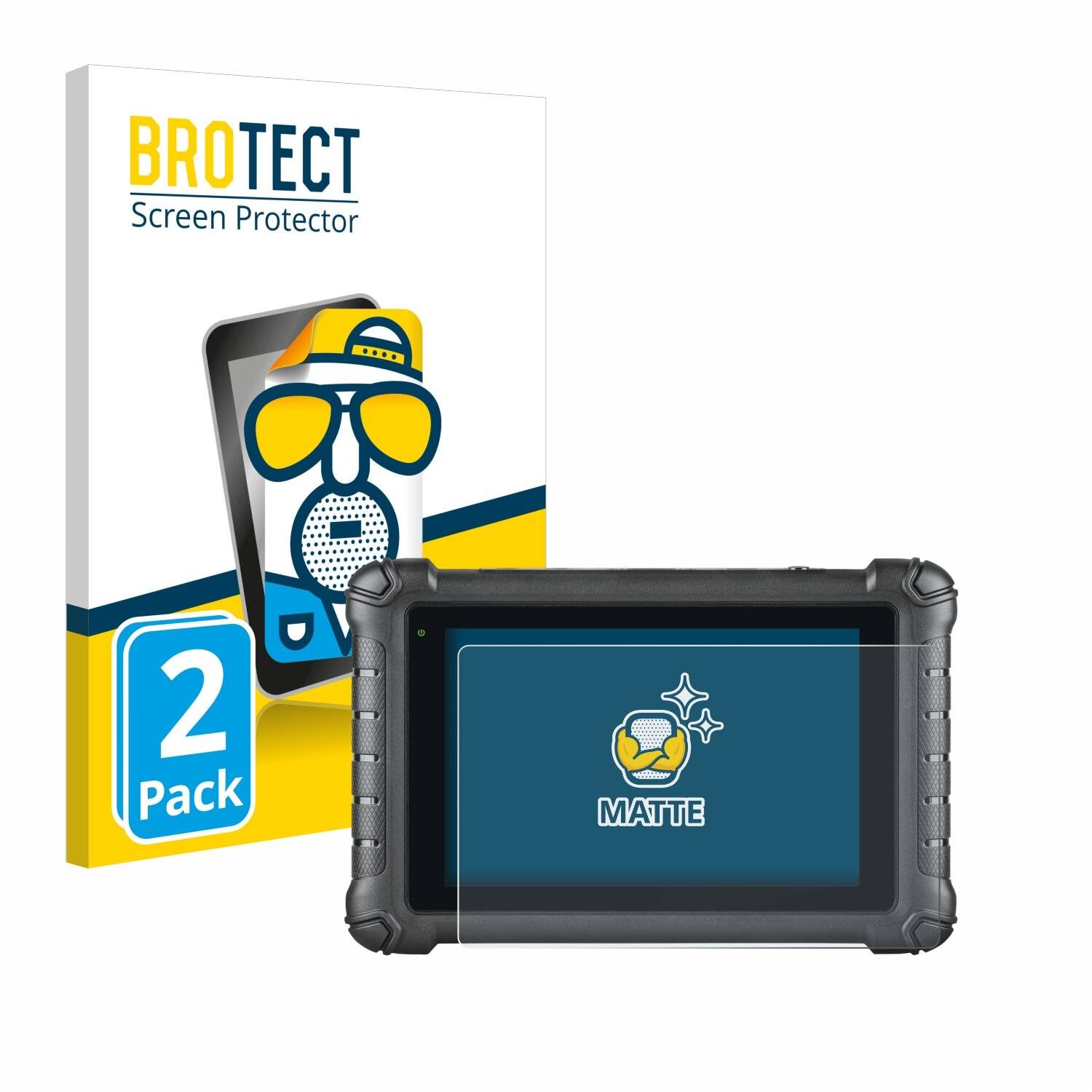 2x BROTECT Entspiegelungs-Folie für Autel MaxiDAS