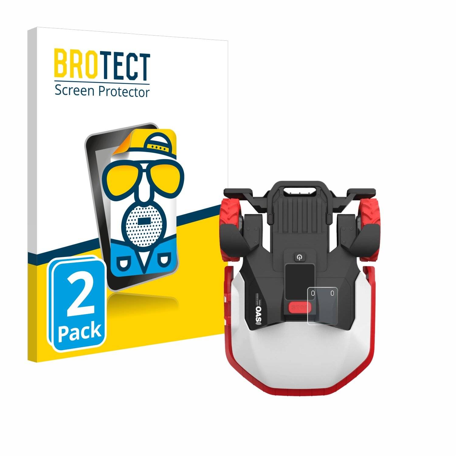 2x BROTECT Entspiegelungs-Folie für Kress Mission Mega 3000