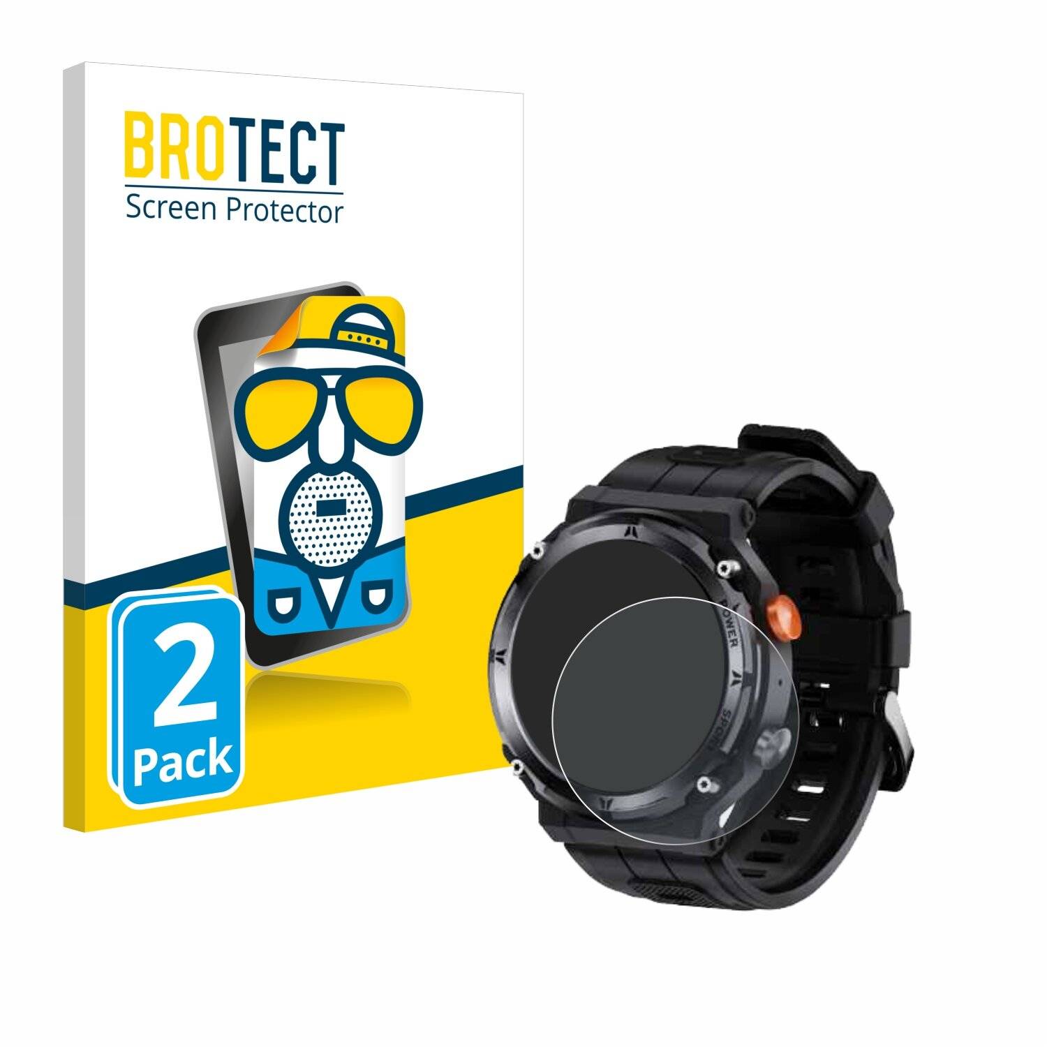 2x BROTECT Entspiegelungs-Folie für Lemfo C21 Pro